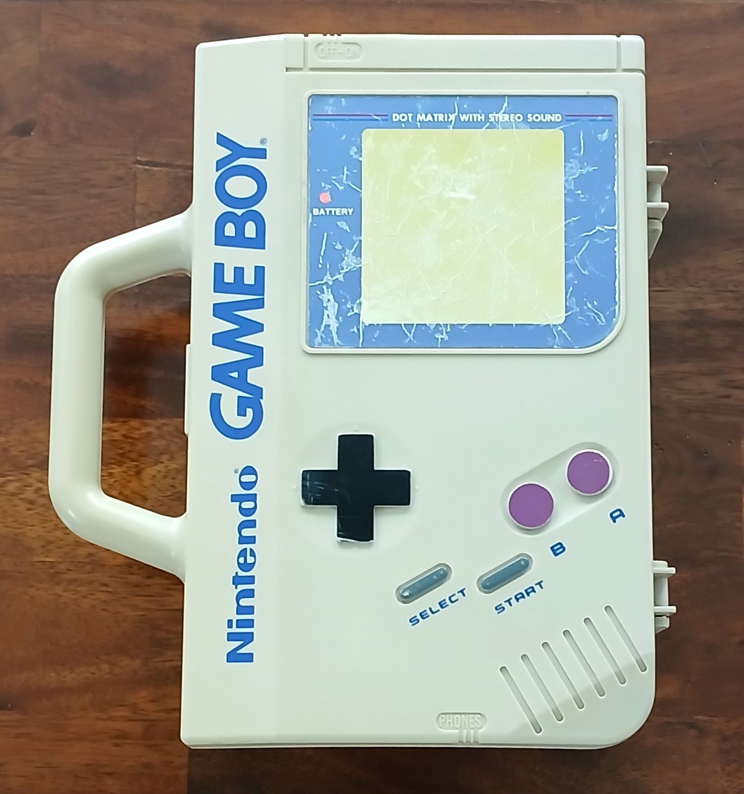 Original Nintendo Game Boy (GB-80) 1991 Carrying Case Storage Organizer