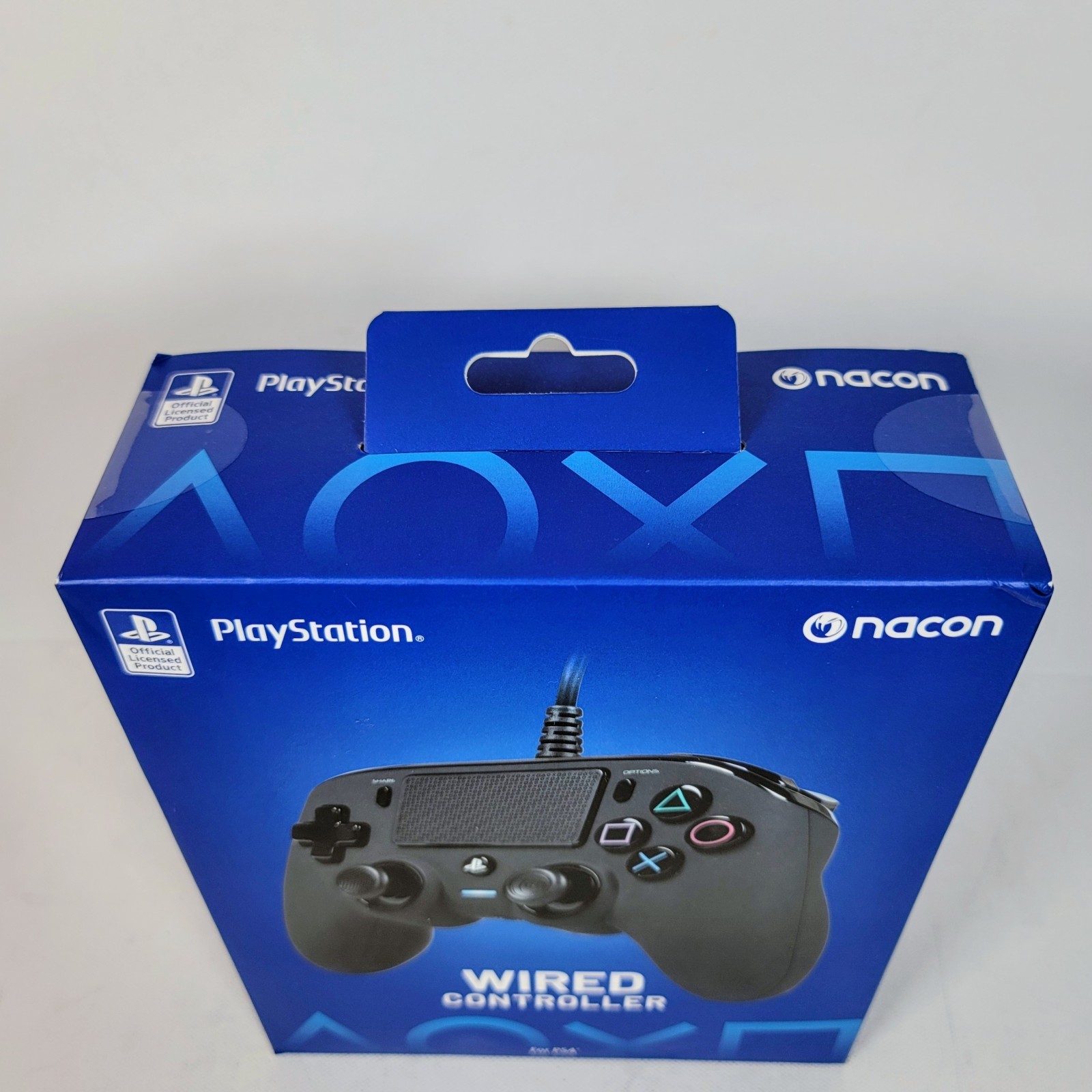 Nacon PS4 Wired Controller for PlayStation 4 and PC Black FACTORY SEALED NEW