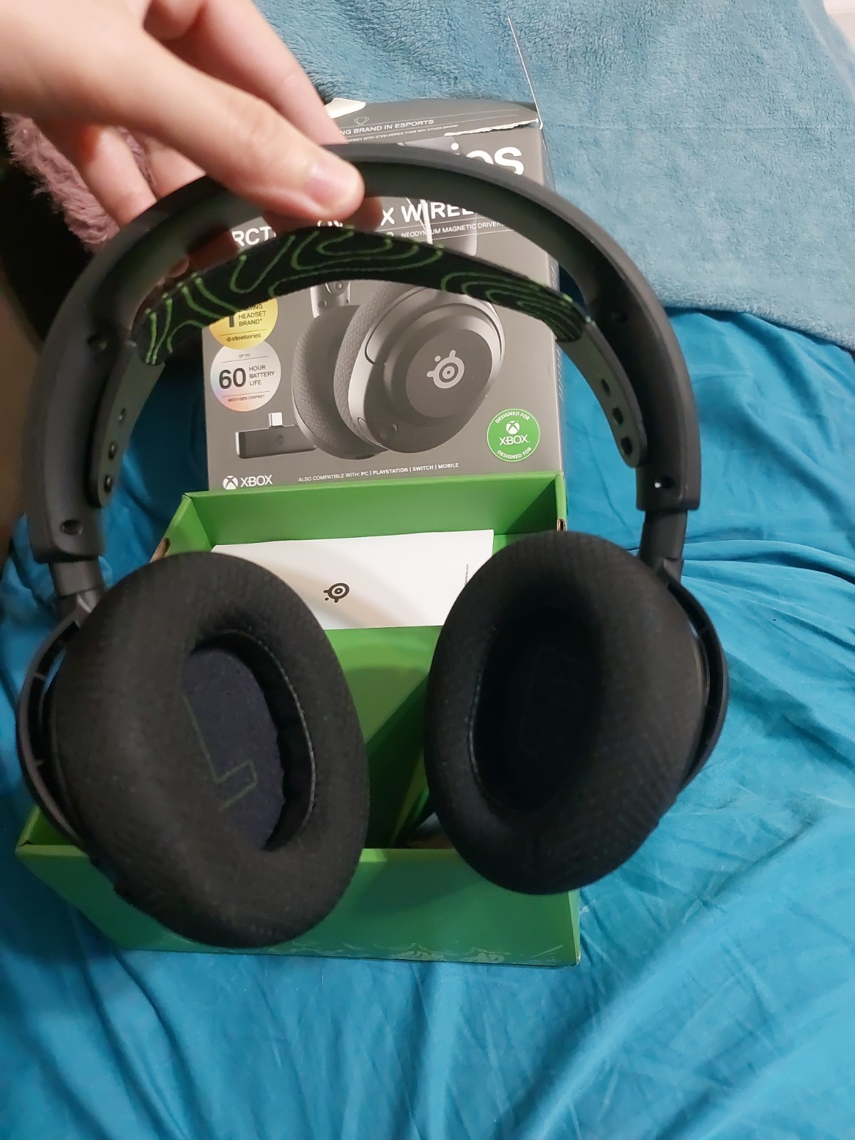 SteelSeries Arctis Nova 5X Wireless Multi-System Gaming Headset 61676