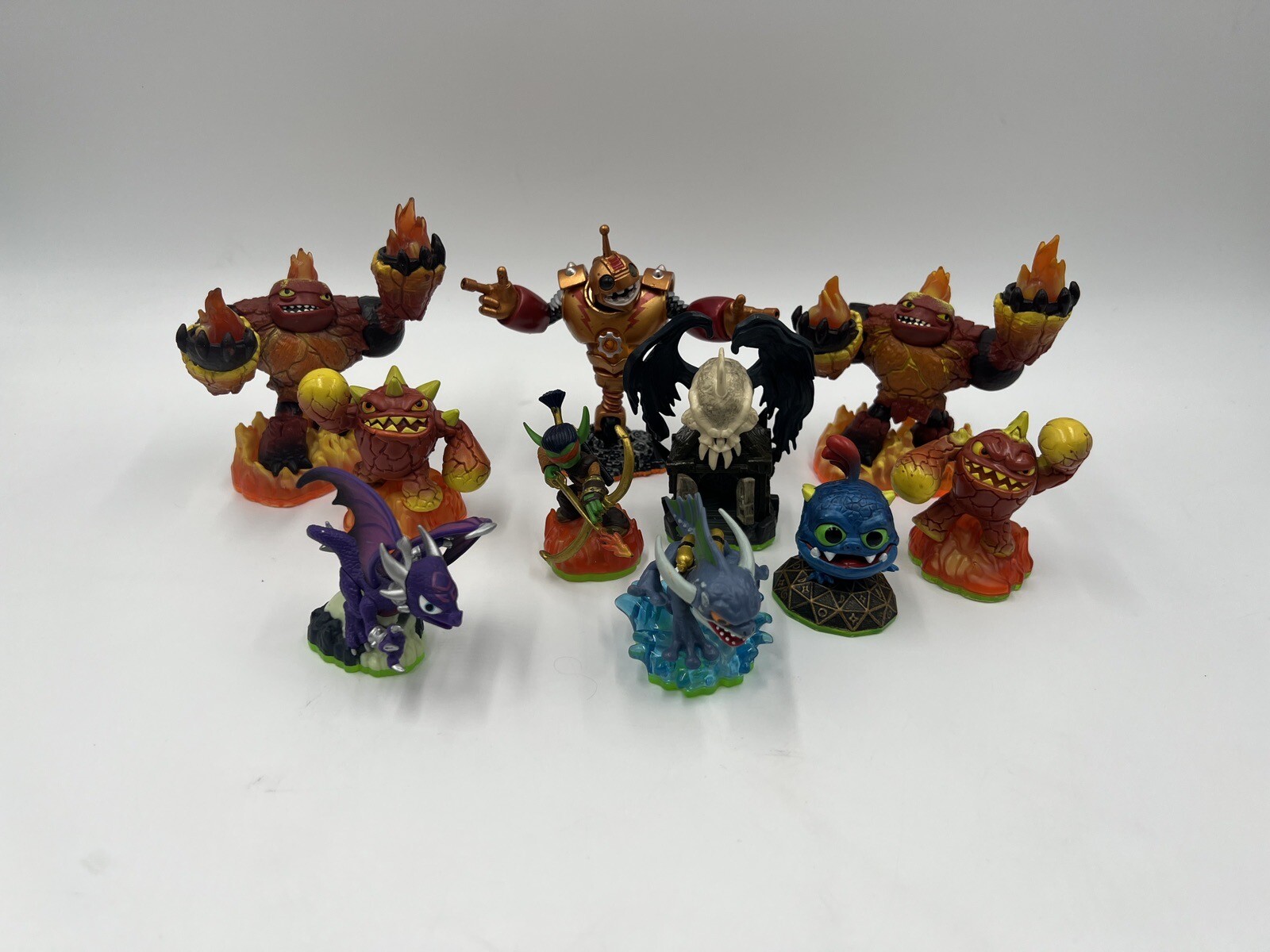 10 Skylanders Lot Bundle Spyros Adventure Giants Swap Force Trap Team B188