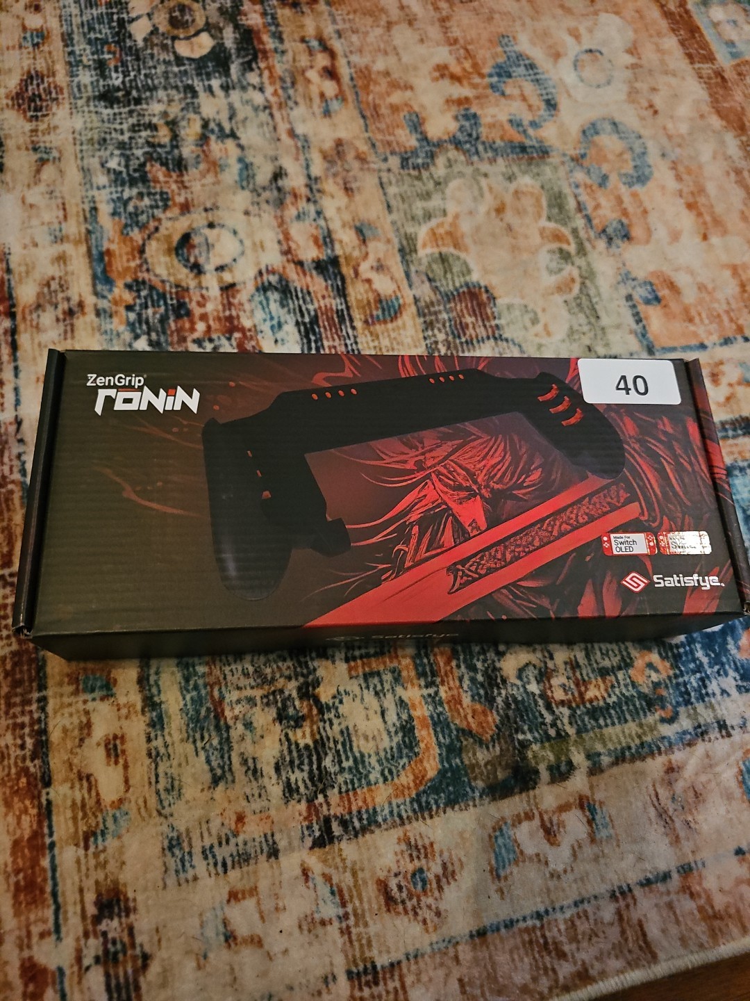 Satisfye ZenGrip Ronin Gaming Grip Dockable For Nintendo Switch & Switch OLED
