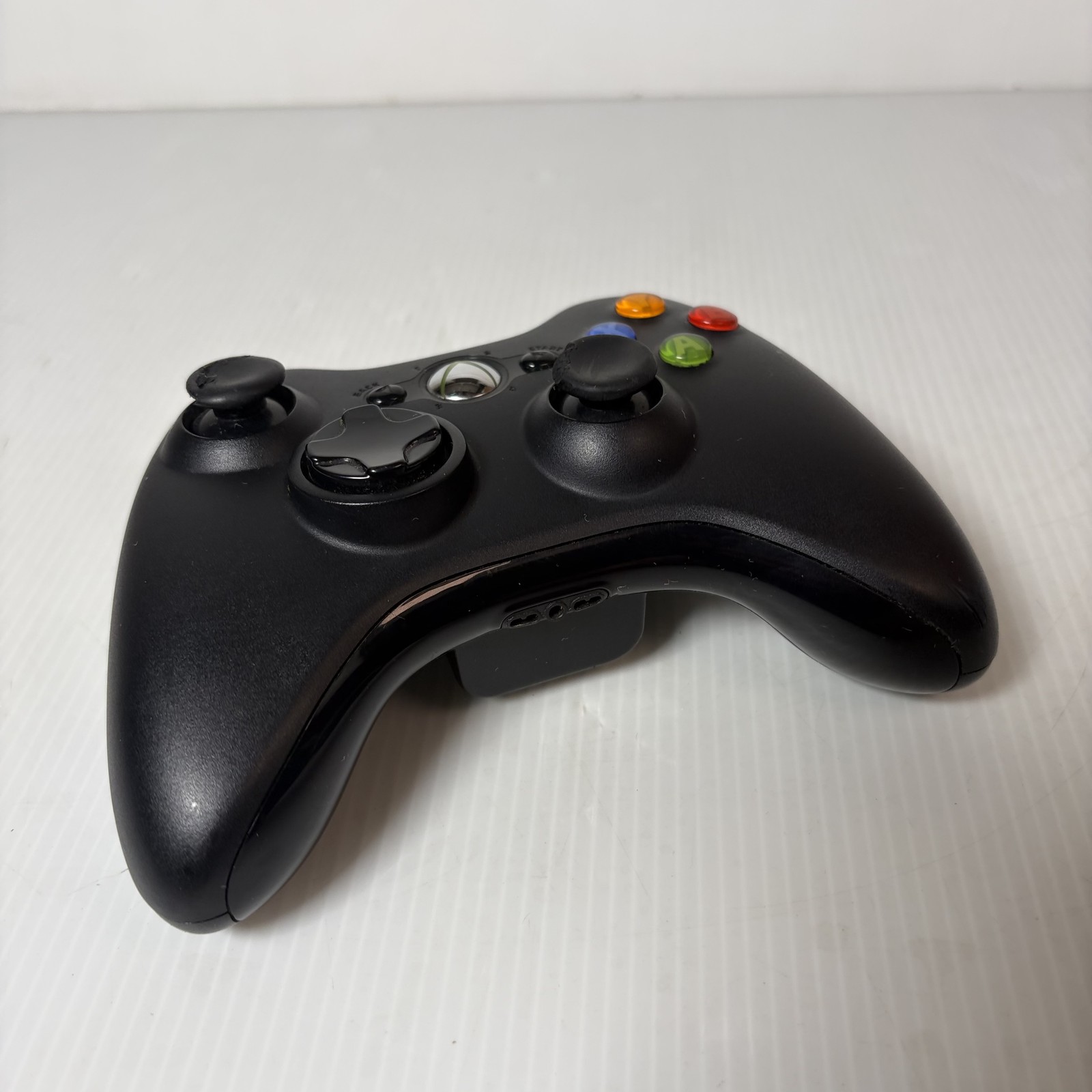 Official Microsoft Xbox 360 Wireless Controller Black Original OEM – C Grade