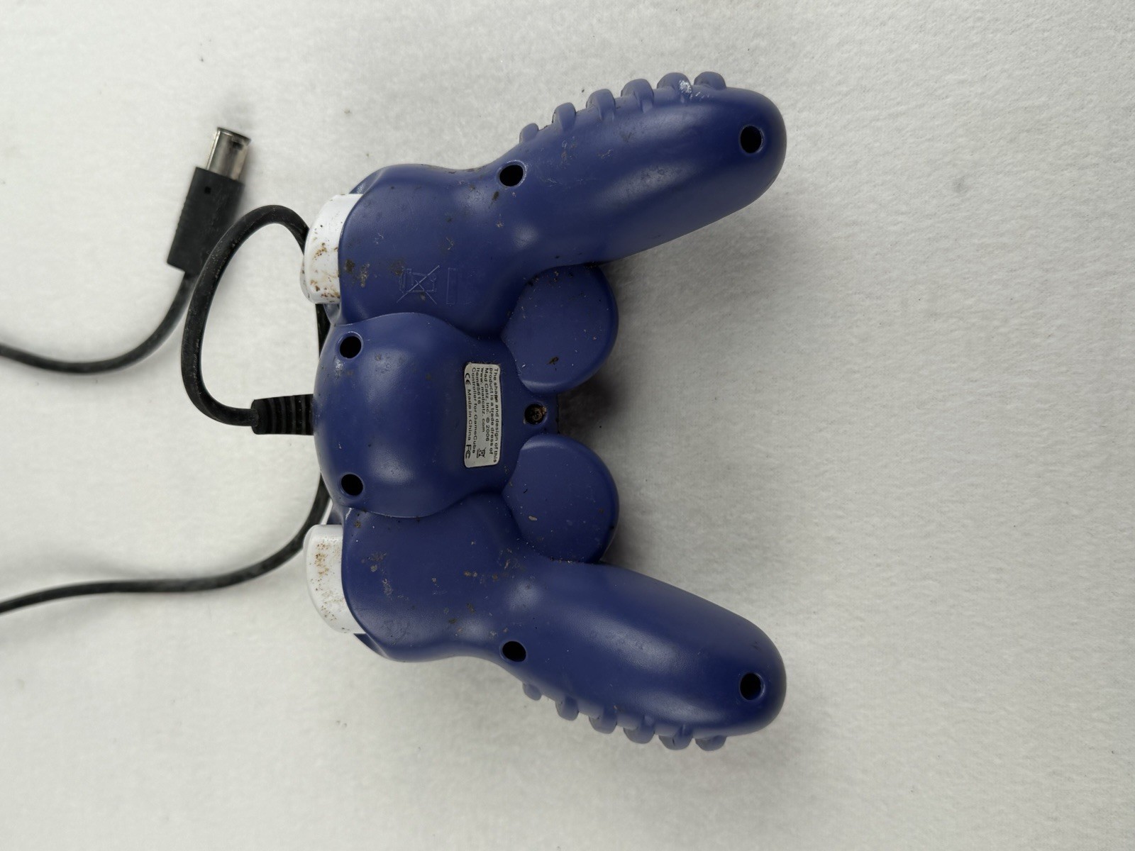 Mad Catz Wired GameCube Indigo Blue Controller. Tested