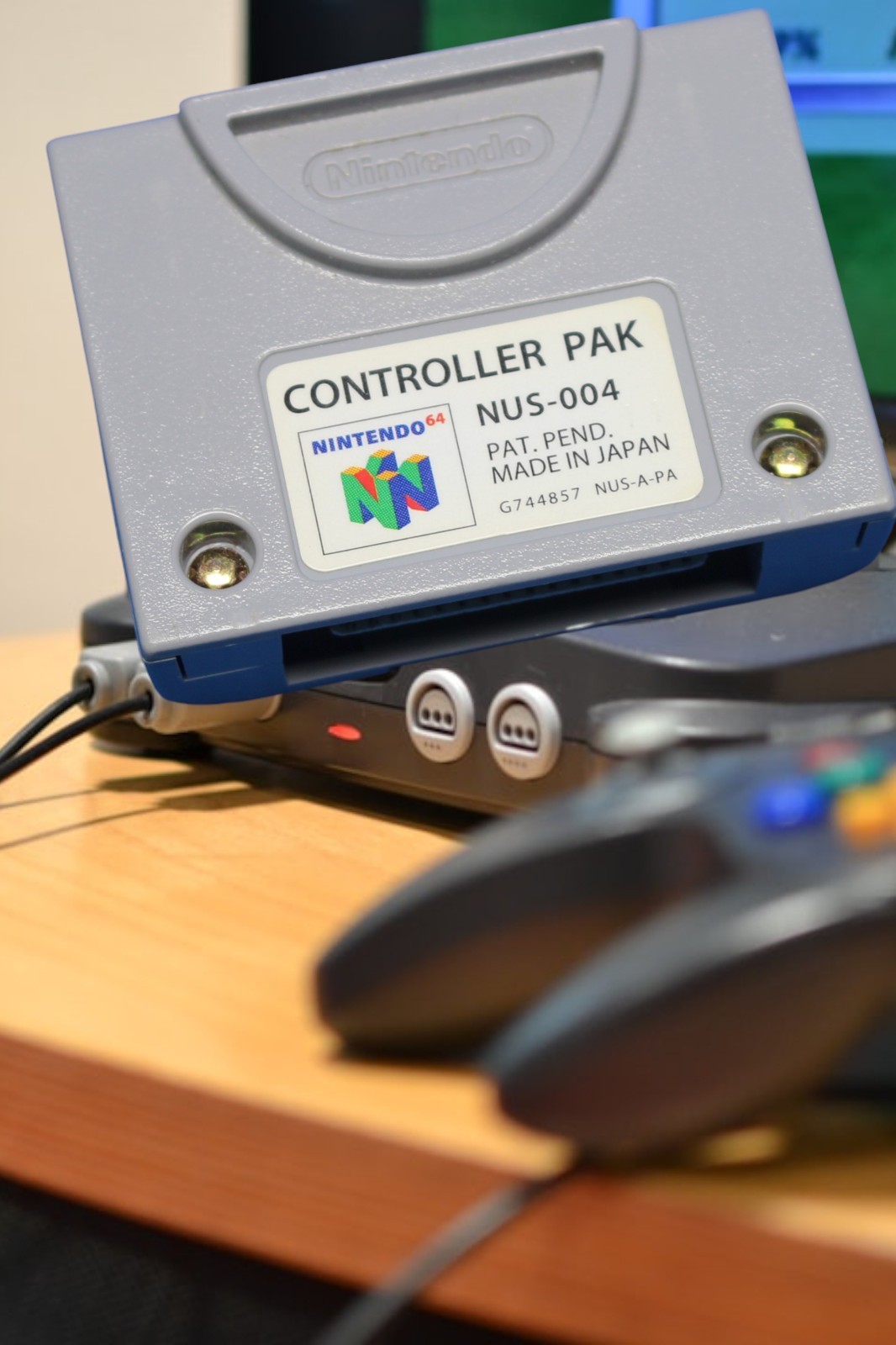 Nintendo 64 N64 Memory Card Controller Pak Pack Tested Works NUS-004