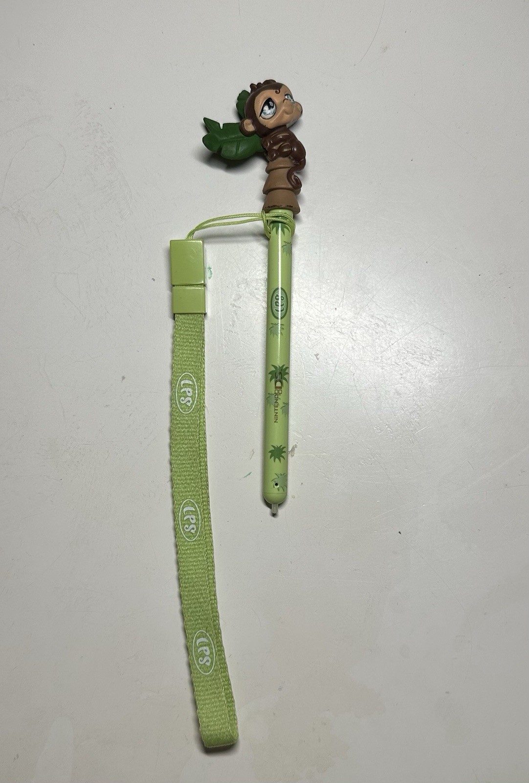 Nintendo DS Littlest Pet Shop Monkey Topper Stylus with Wrist Strap/Lanyard