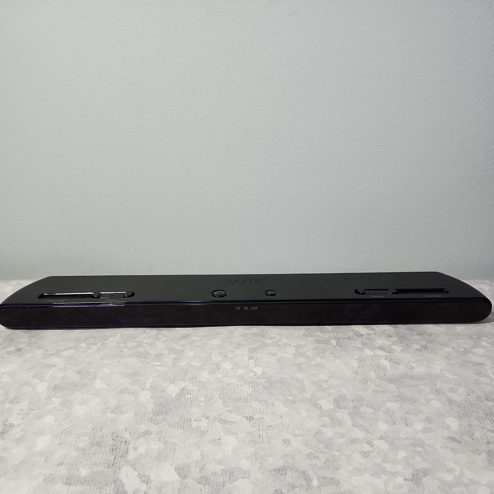 Nintendo Wii / Wii U Wide Range Wireless Ultra Sensor Bar Black Tested Working