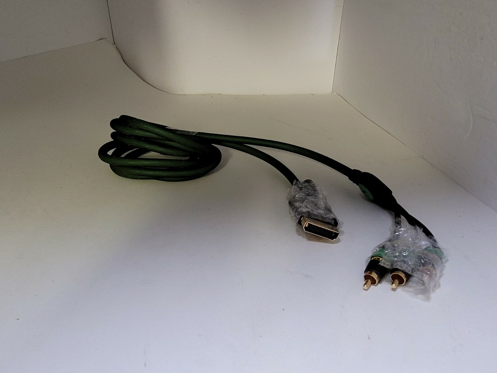 Official Monster Gamelink 300 RCA AV Composite Cable for ORIGINAL XBOX 10FT