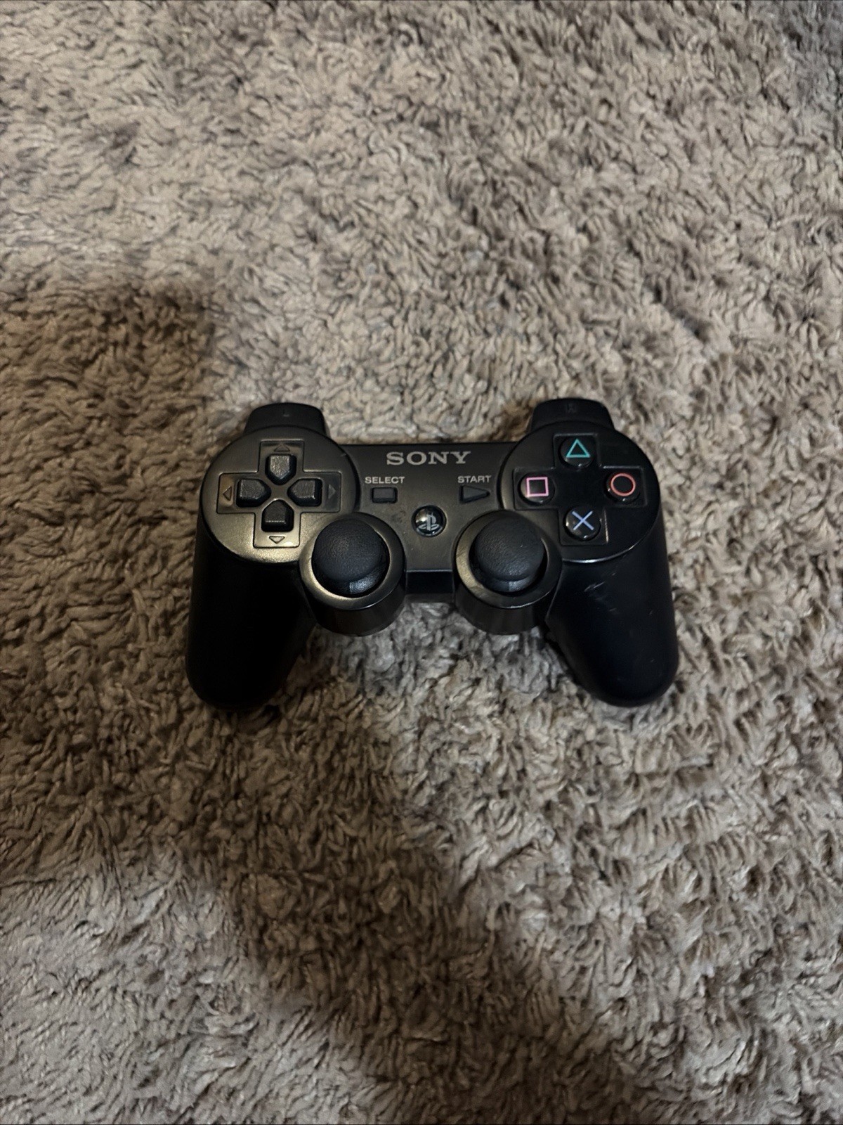 Sony DualShock 3 Sixaxis Wireless Ergonomic Controller Black for PlayStation 3