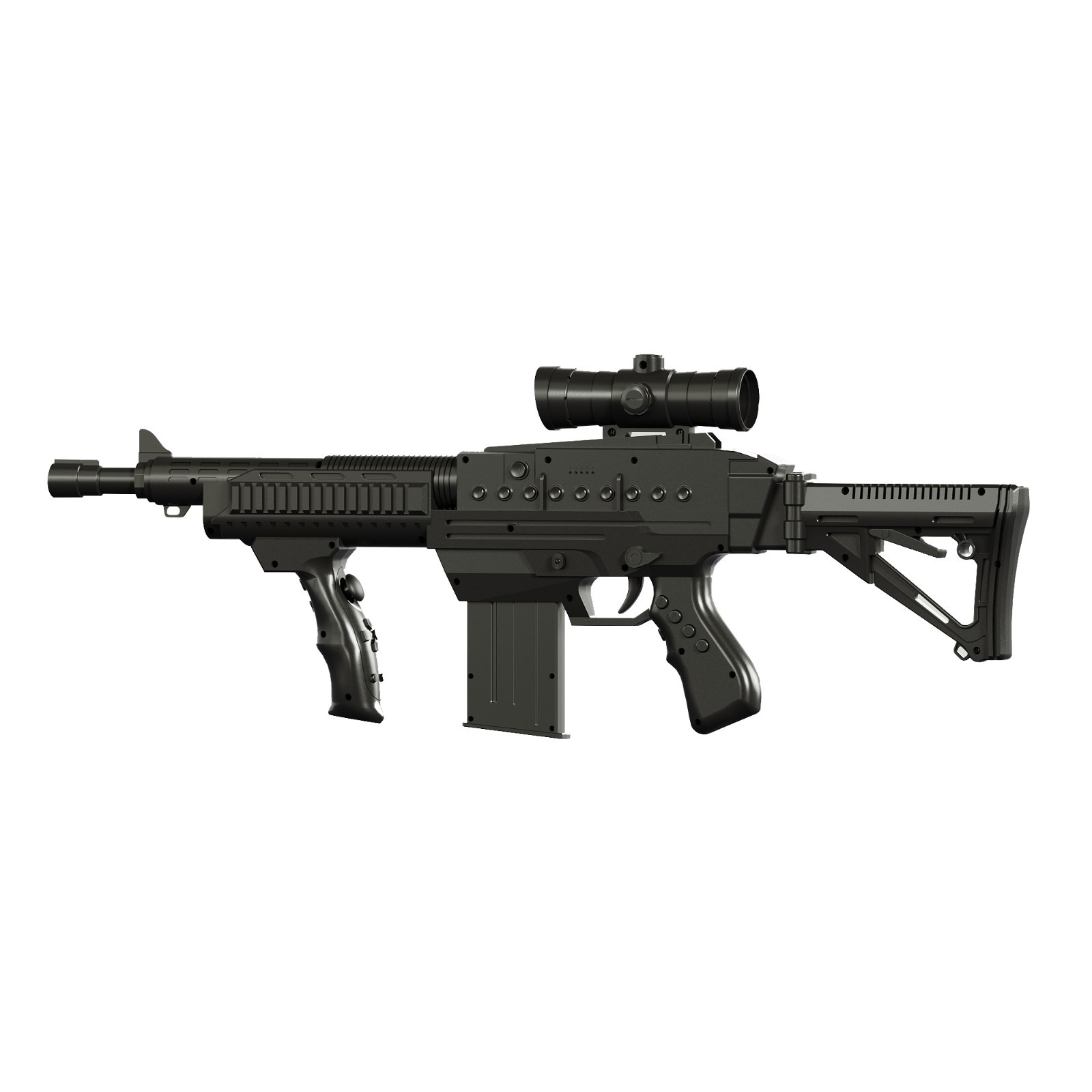 RinFire Motion Gaming Gun Controller R4 Controller for FPS & TPS Shooting Games