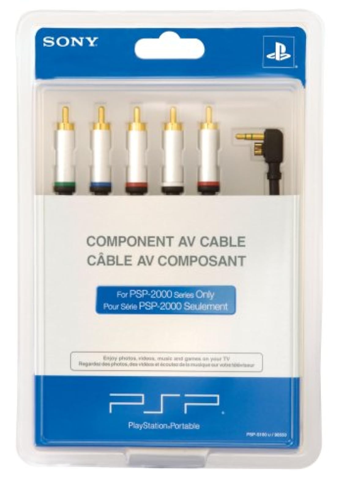 Sony OEM PSP 2000 3000 AV Cable For PSP Consoles Very Good 5E