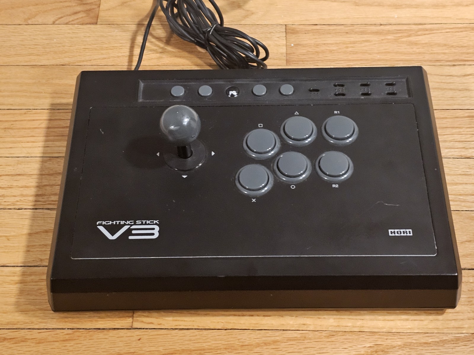 Hori Fighting Stick V3 Arcade Controller Wired USB Sony PlayStation 3 TESTED