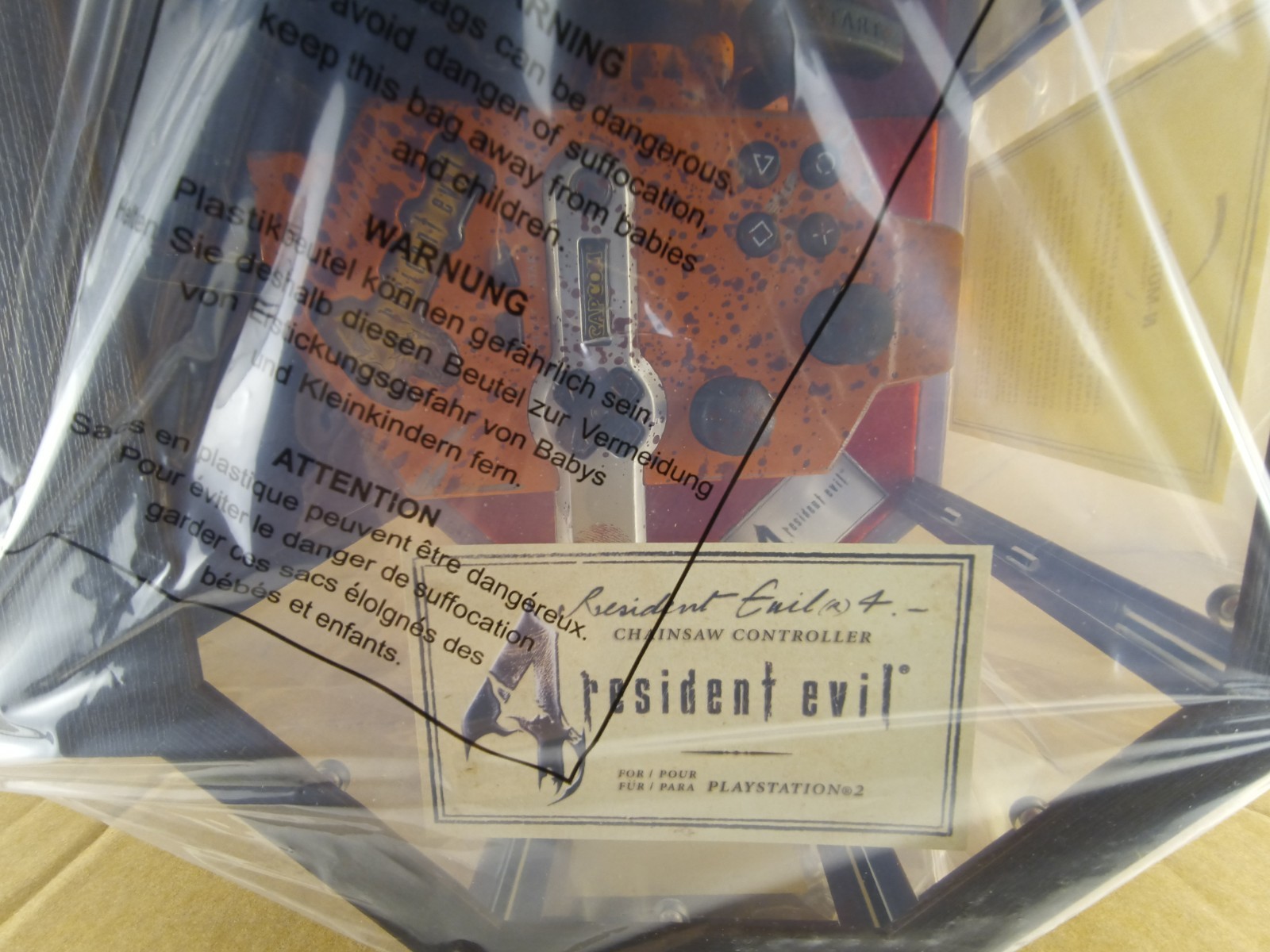 Resident Evil 4 Chainsaw Controller PS2 NubyTech New Rare Collector Please Read!