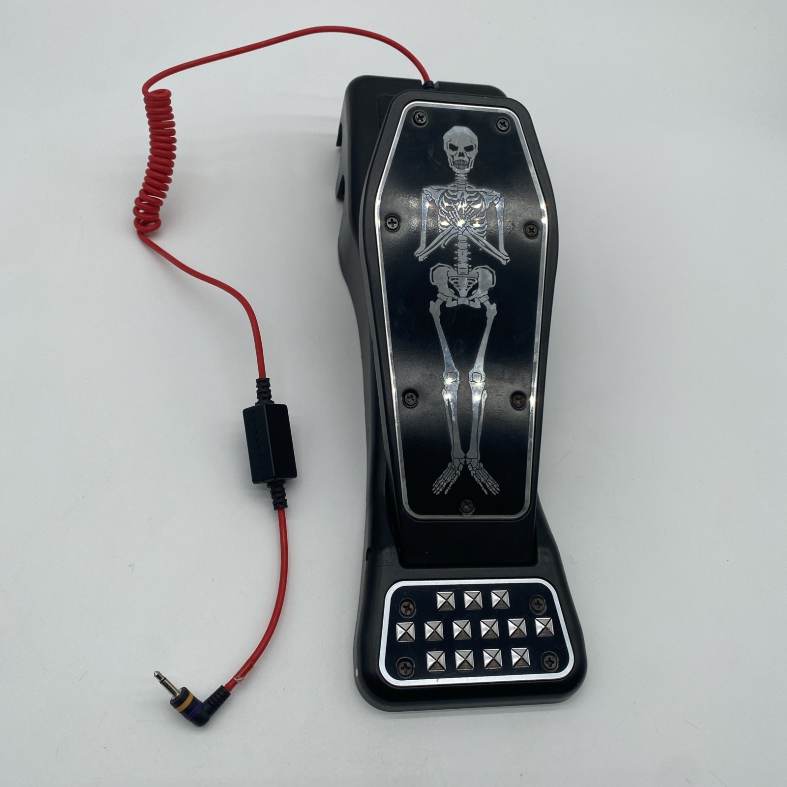 NYKO Metal Pedal Wired Drum RockBand Guitar Hero Skeleton ROCK BAND Tested