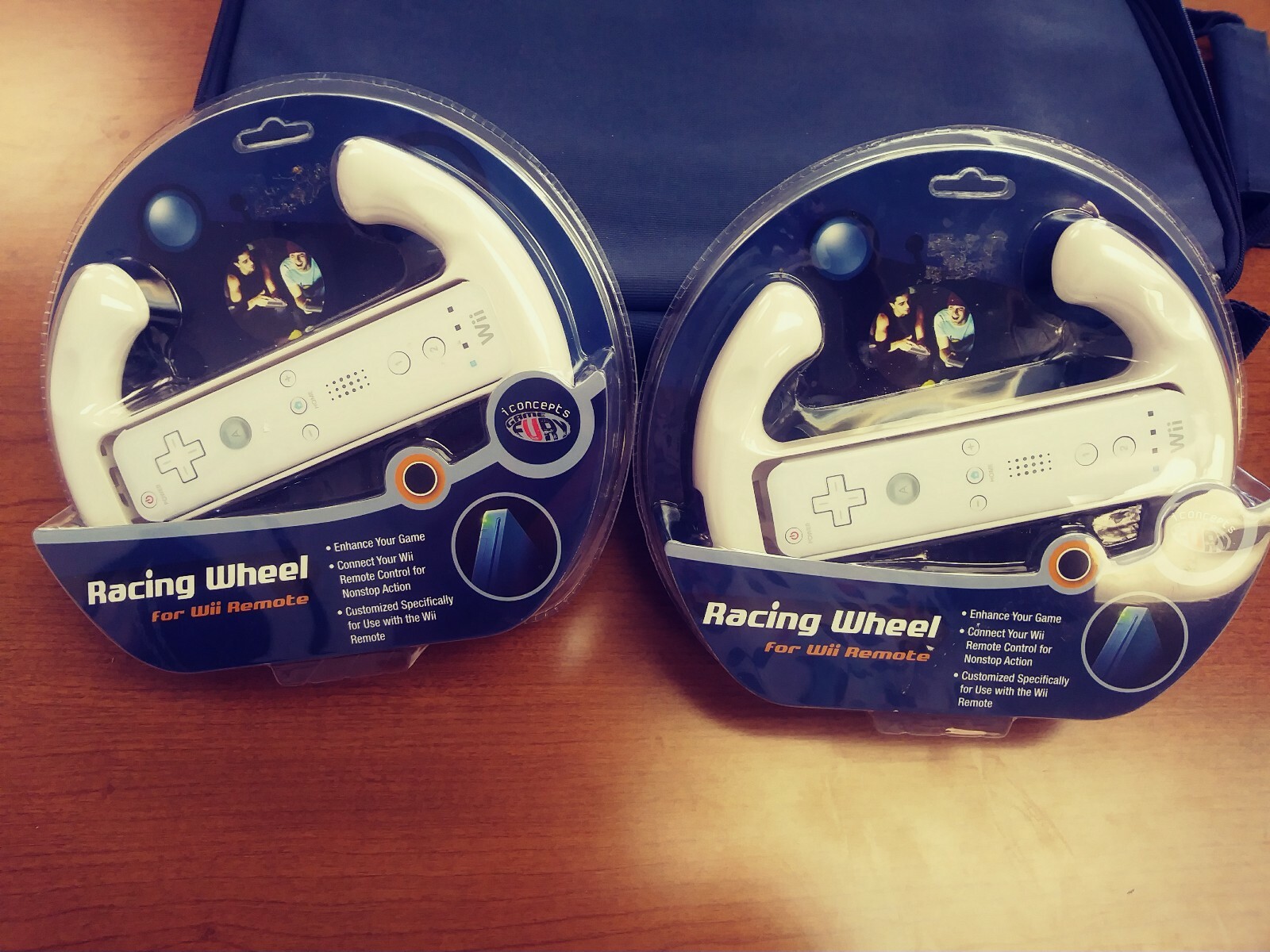 iConcepts Racing Wheel for Wii Remote NEW in original package Unopened
