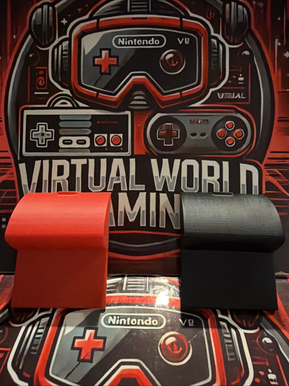 Virtual Boy (1) 3d Printed black cover for the USB C Virtual Fuel Power Tap