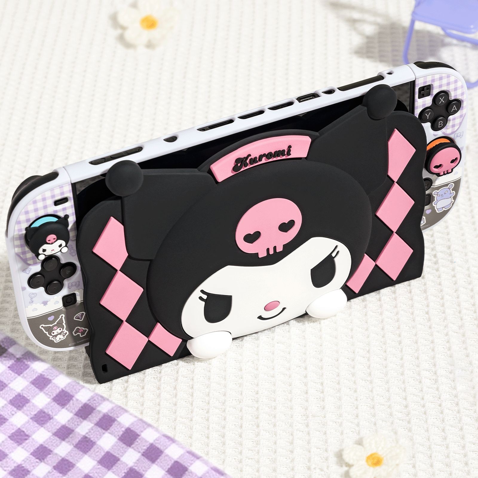 GeekShare Shell Skin Protective Case for Nintendo Switch 2025 Cartoon Cover