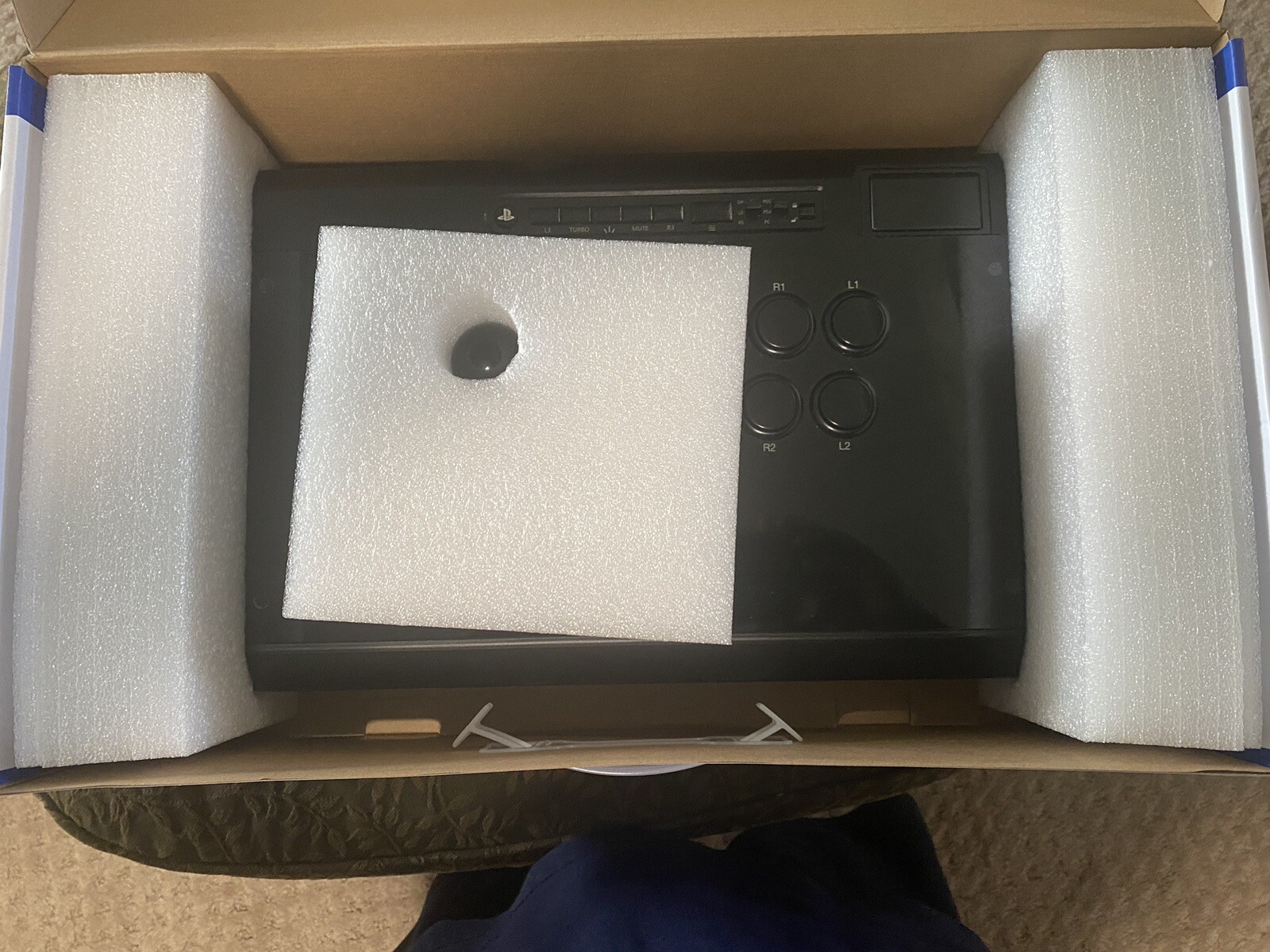 Qanba Q7 Obsidian 2 Wired Joystick for PlayStation 5/4 and PC