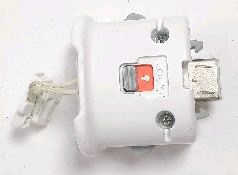 Nintendo Wii Motion Plus Adapter OEM Motion Plus Official Genuine White