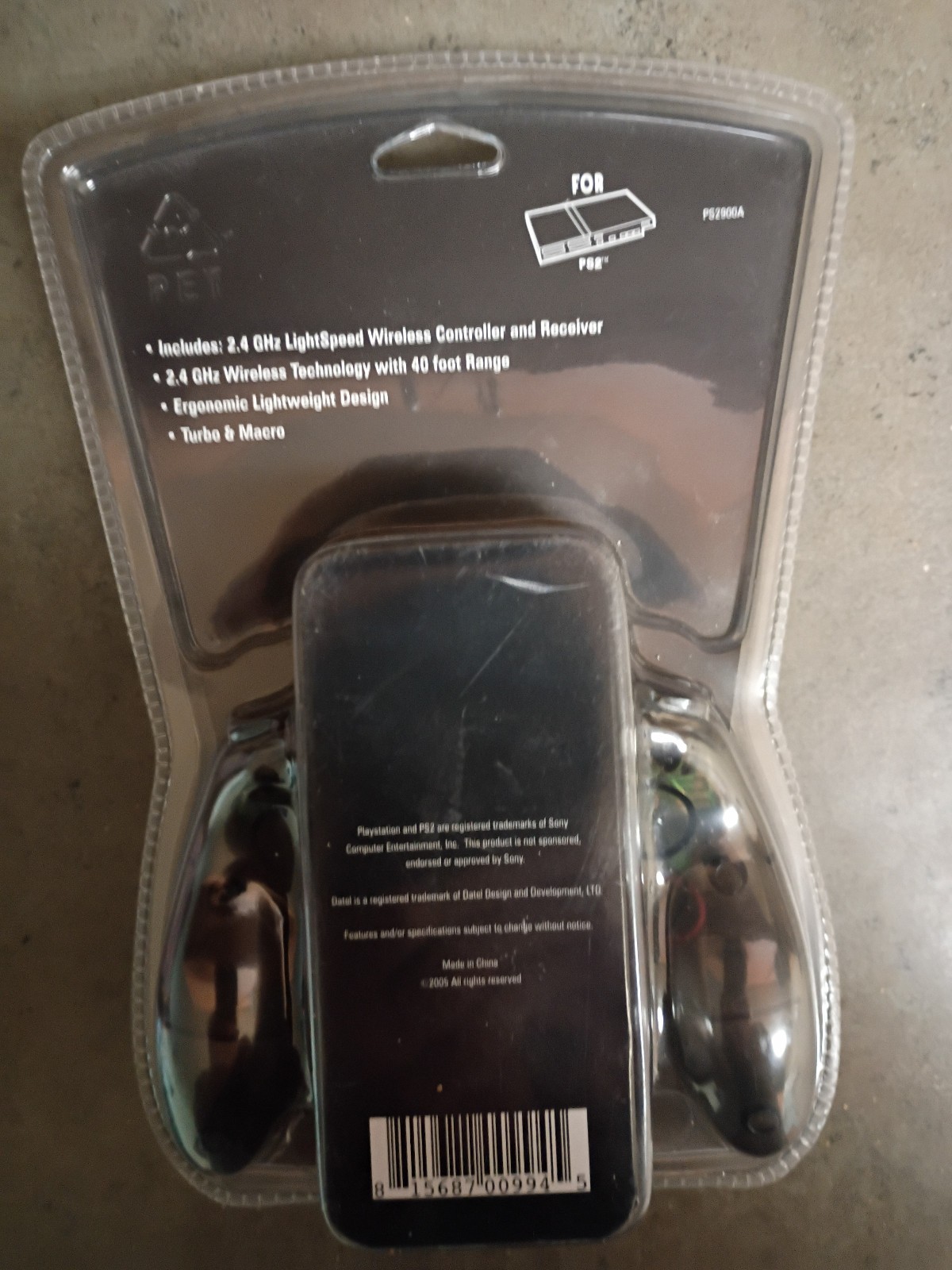 Datel LightSpeed Wireless Controller for PlayStation 2 New In Box, Sealed.