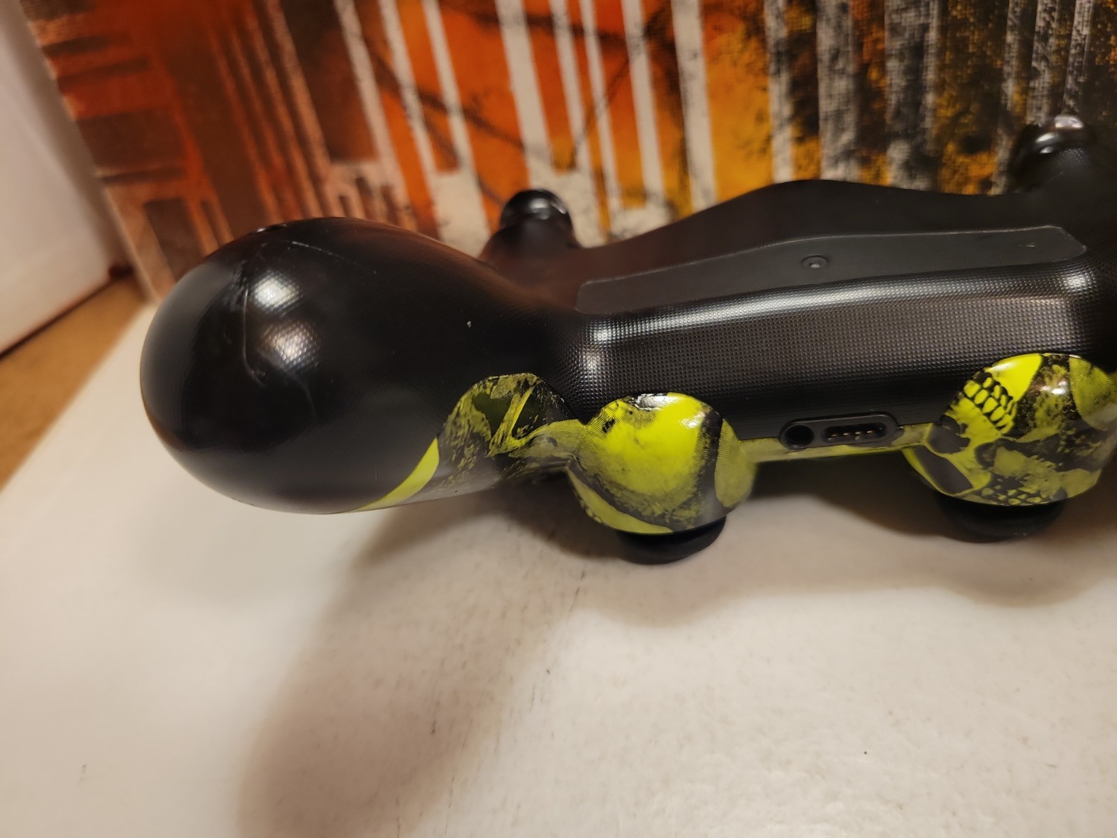 Skull Sony DualShock 4 Controller PlayStation PS4 – Custom Hydro Dipped
