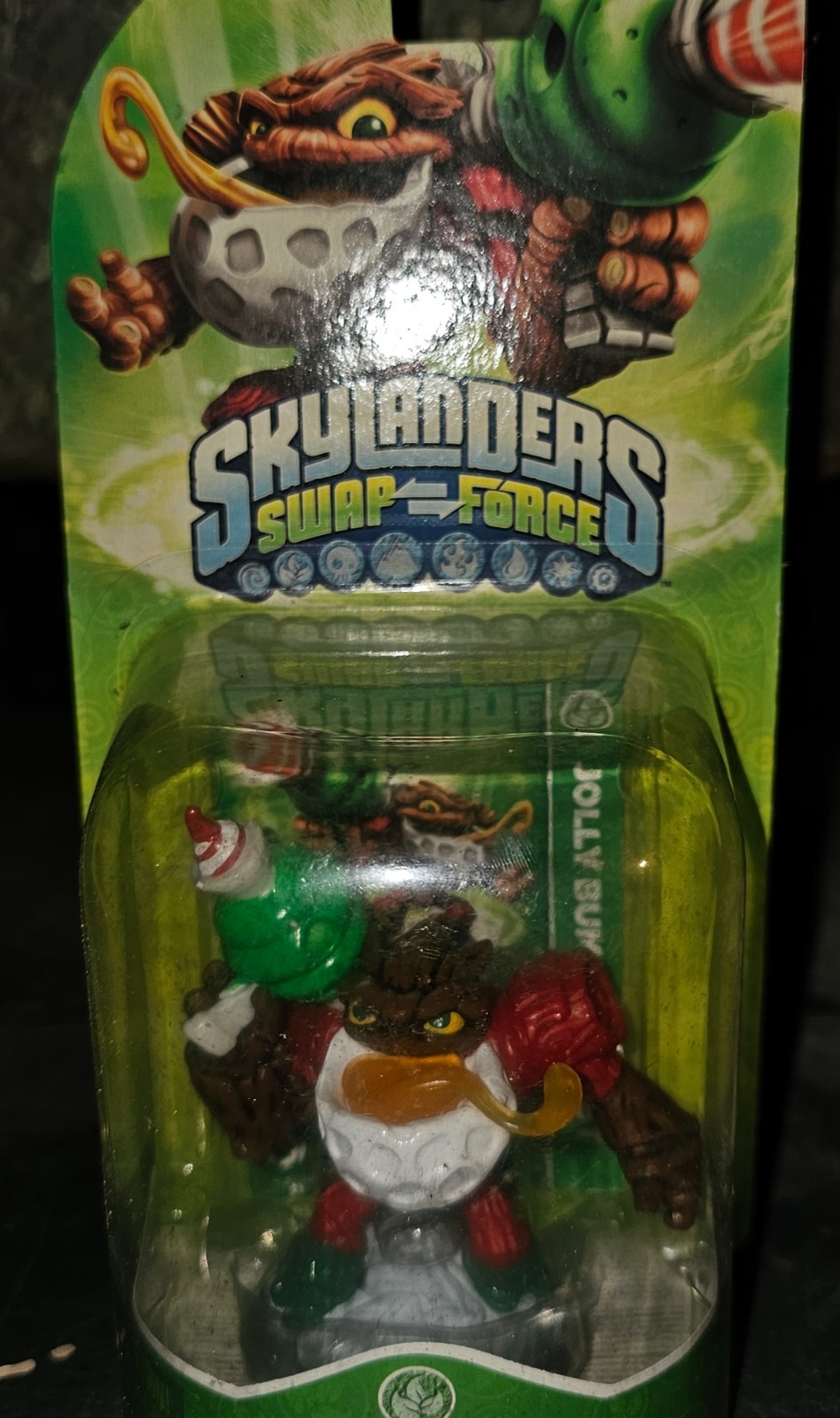 Skylanders Swap Force Jolly Bumble Blast Holiday Variant Christmas Game Figure