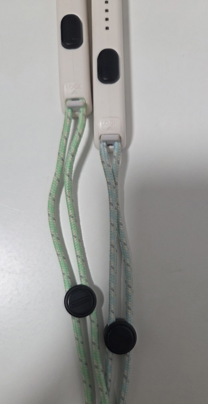 Nintendo Joy-Con Strap Wrist Straps Adjustable White Green Blue Pair for Switch