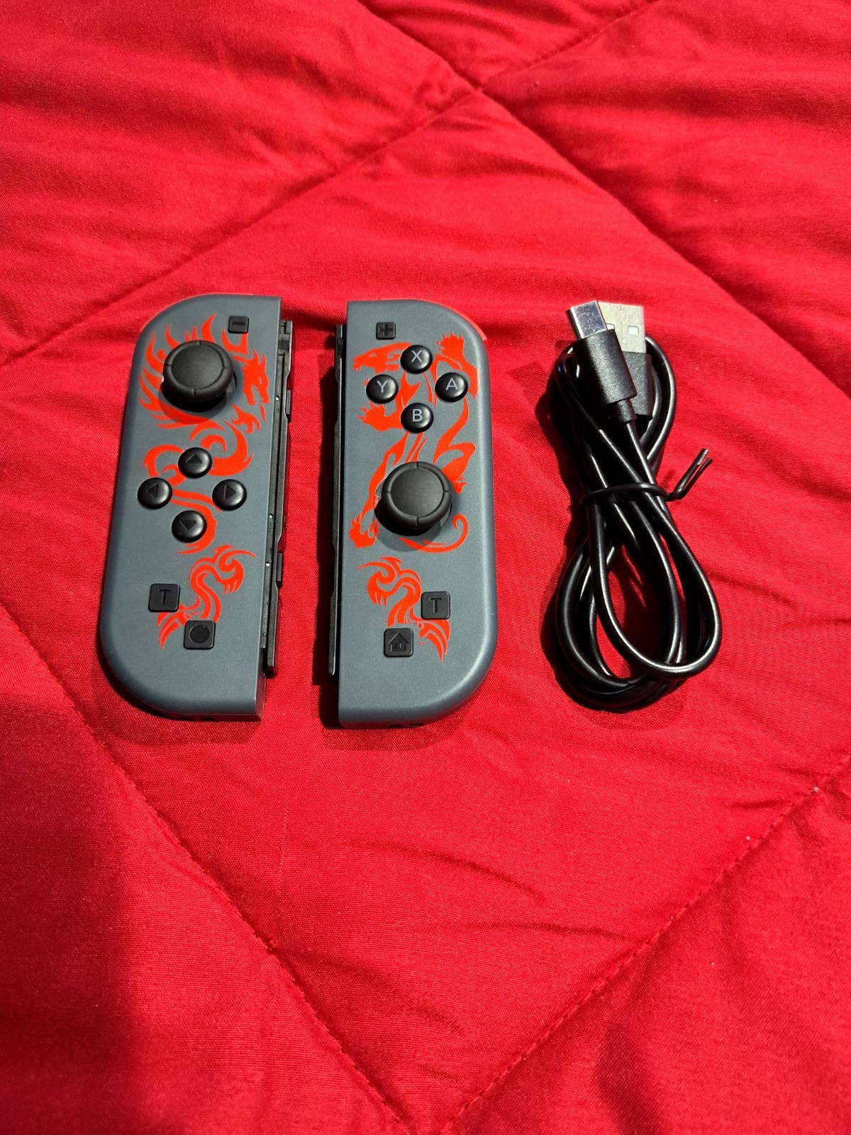 Unbranded Nintendo Joycon Wireless Dock & Undocked Gyro W/ USB C Cable