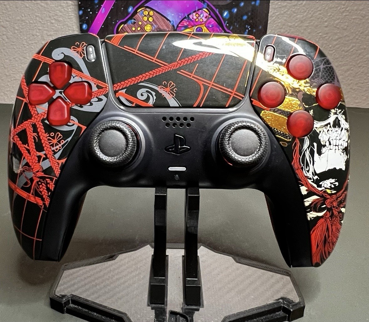 Custom Wireless Controller for PS5 Or PC – Back buttons, Back paddles