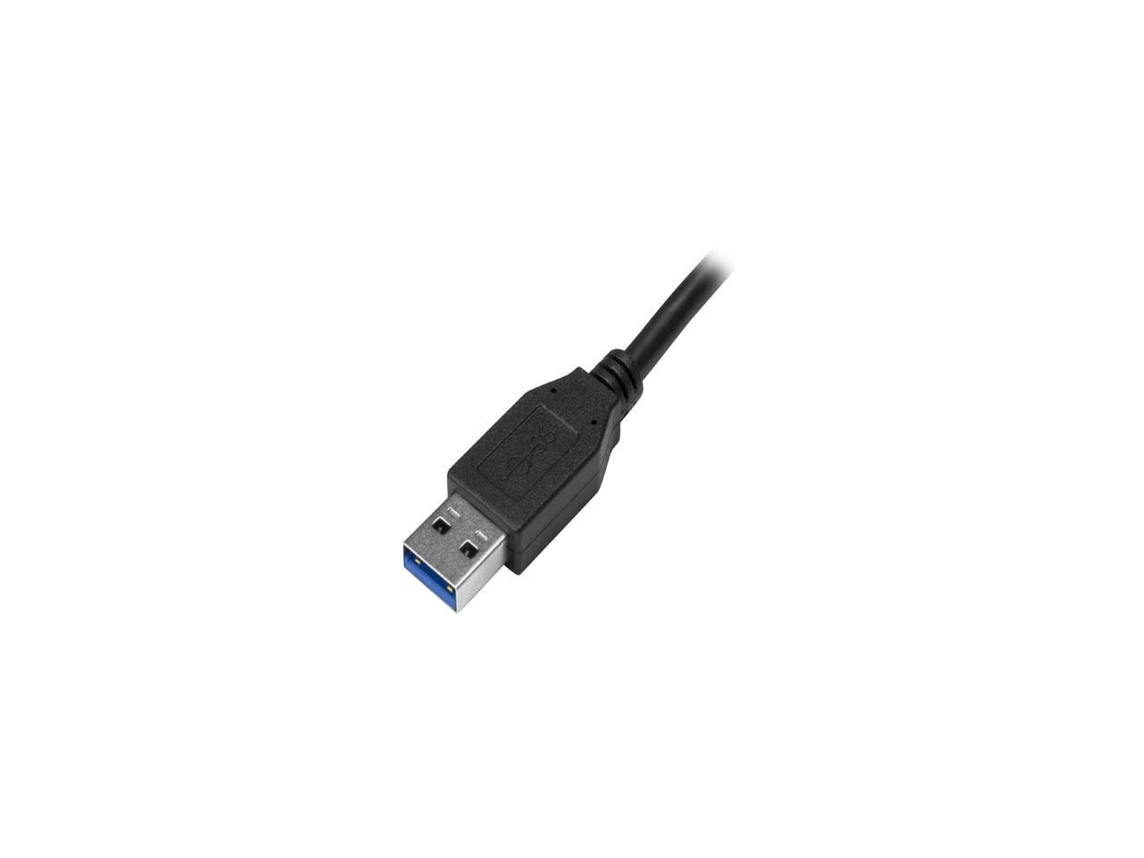 StarTech.com USB31AC1M USB to USB C Cable – 3 ft / 1m – 10 Gbps – USB-C to USB-A