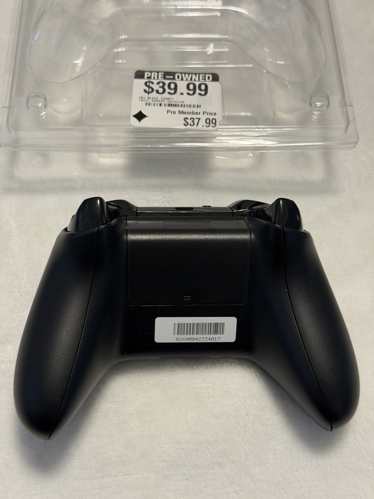 Microsoft Xbox One Wireless Controller Without 3.5mm Jack No Battery Black