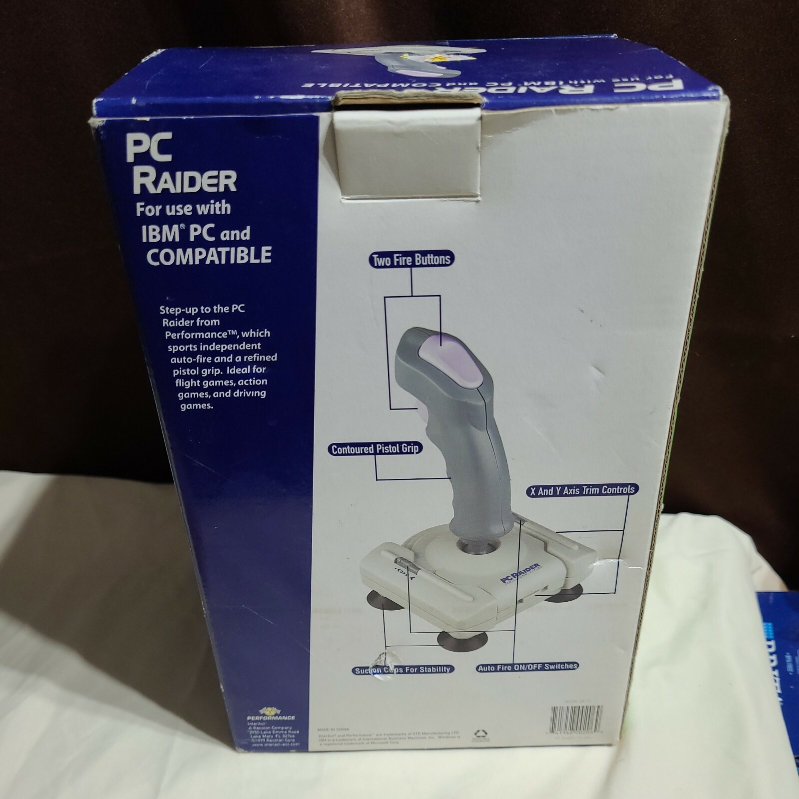 Performance PC Raider Serial Joystick / Controller  SV-206 PC IBM 15 Pin