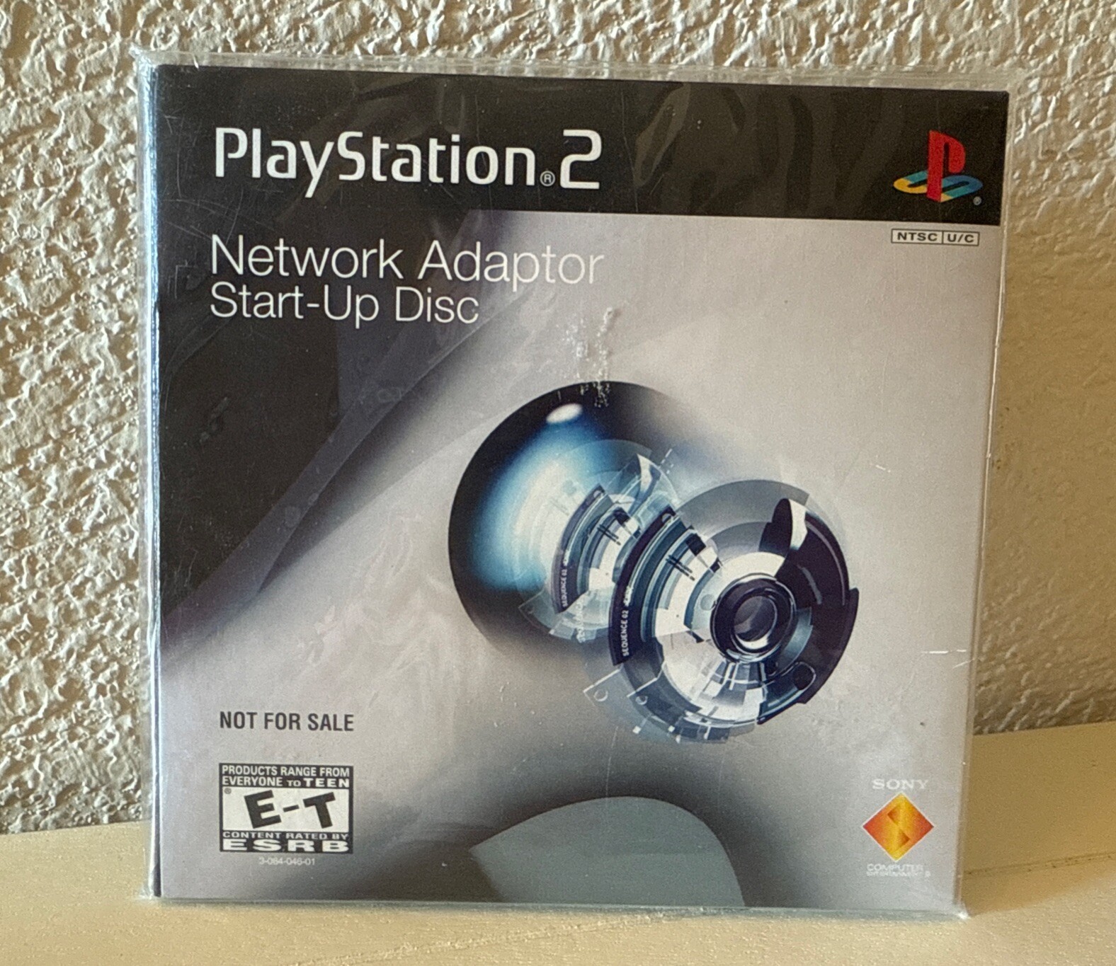 Sony PlayStation 2 Network Adaptor Start-Up Disc BRAND NEW Sealed Complete PS2