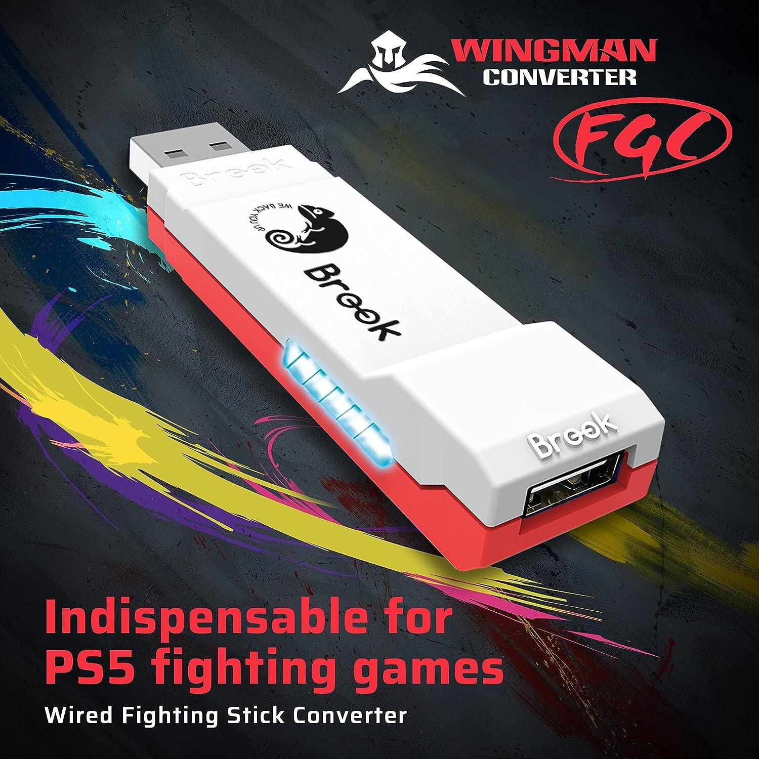 Brook Wingman FGC Converter – An Arcade Joystick Converter Built for PS5 Games