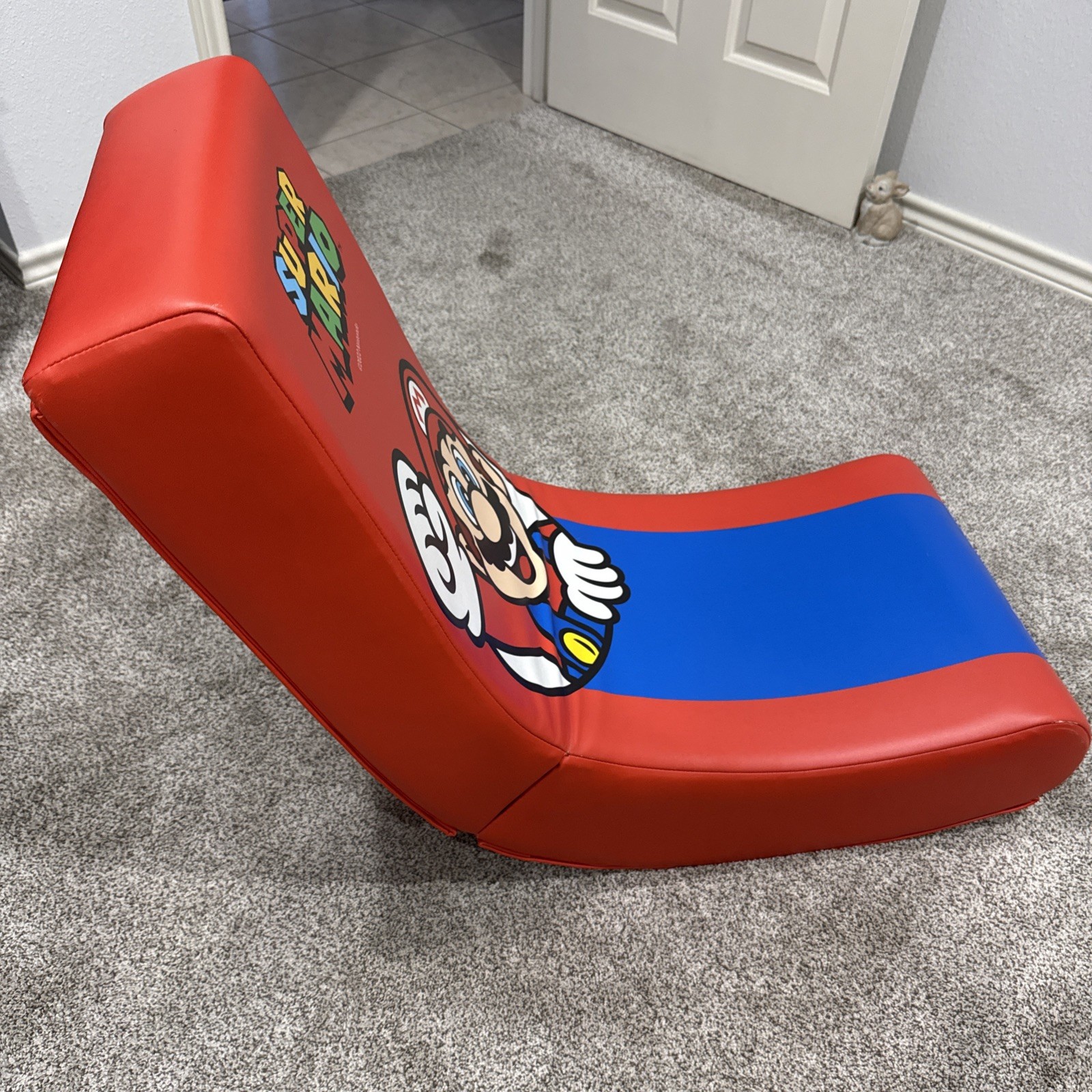 X Rocker Super Mario Floor Rocker Kids Gaming Chair Mario Edition Retired Rare