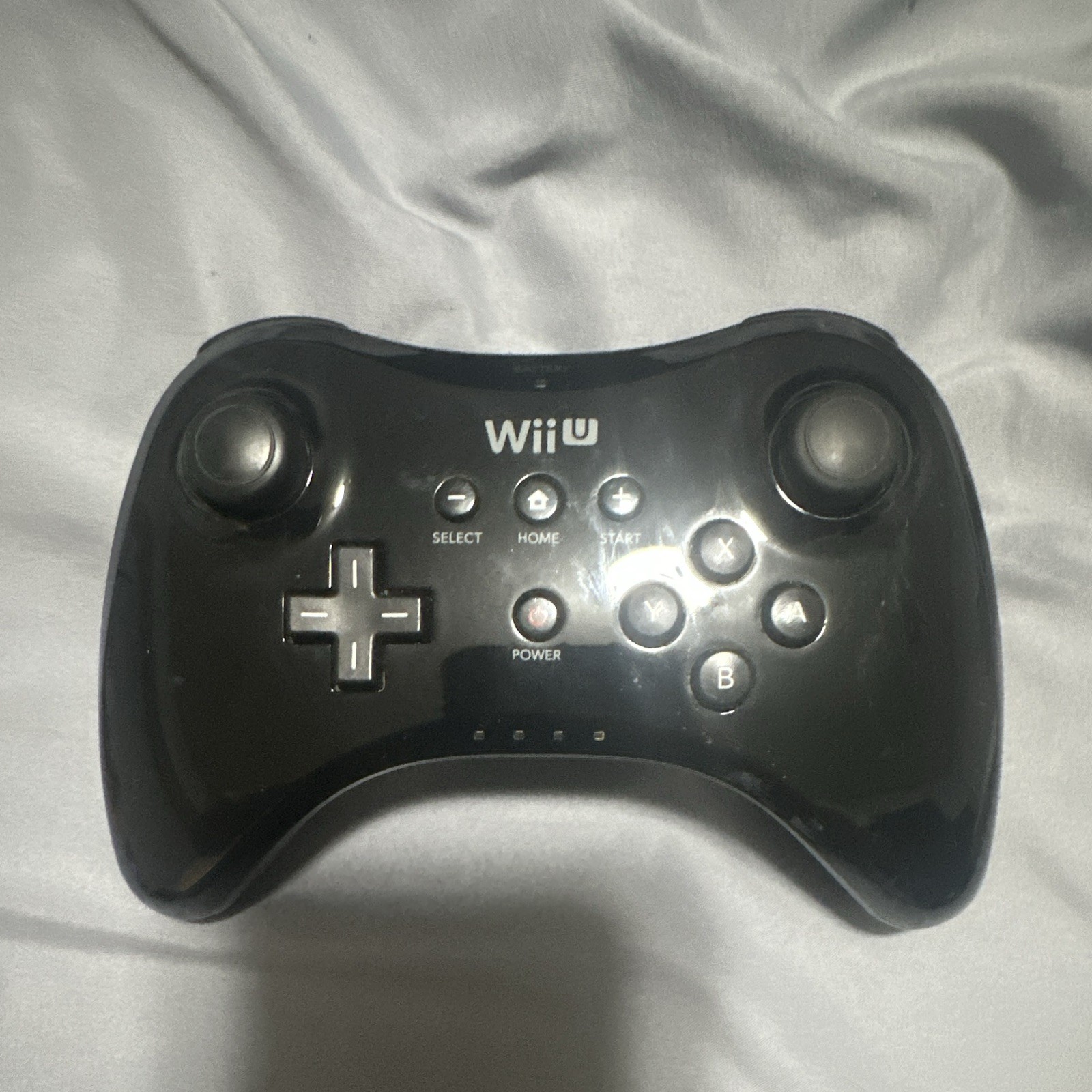 Nintendo Wii U Pro Controller Wireless Rechargeable for Wii U Console Black