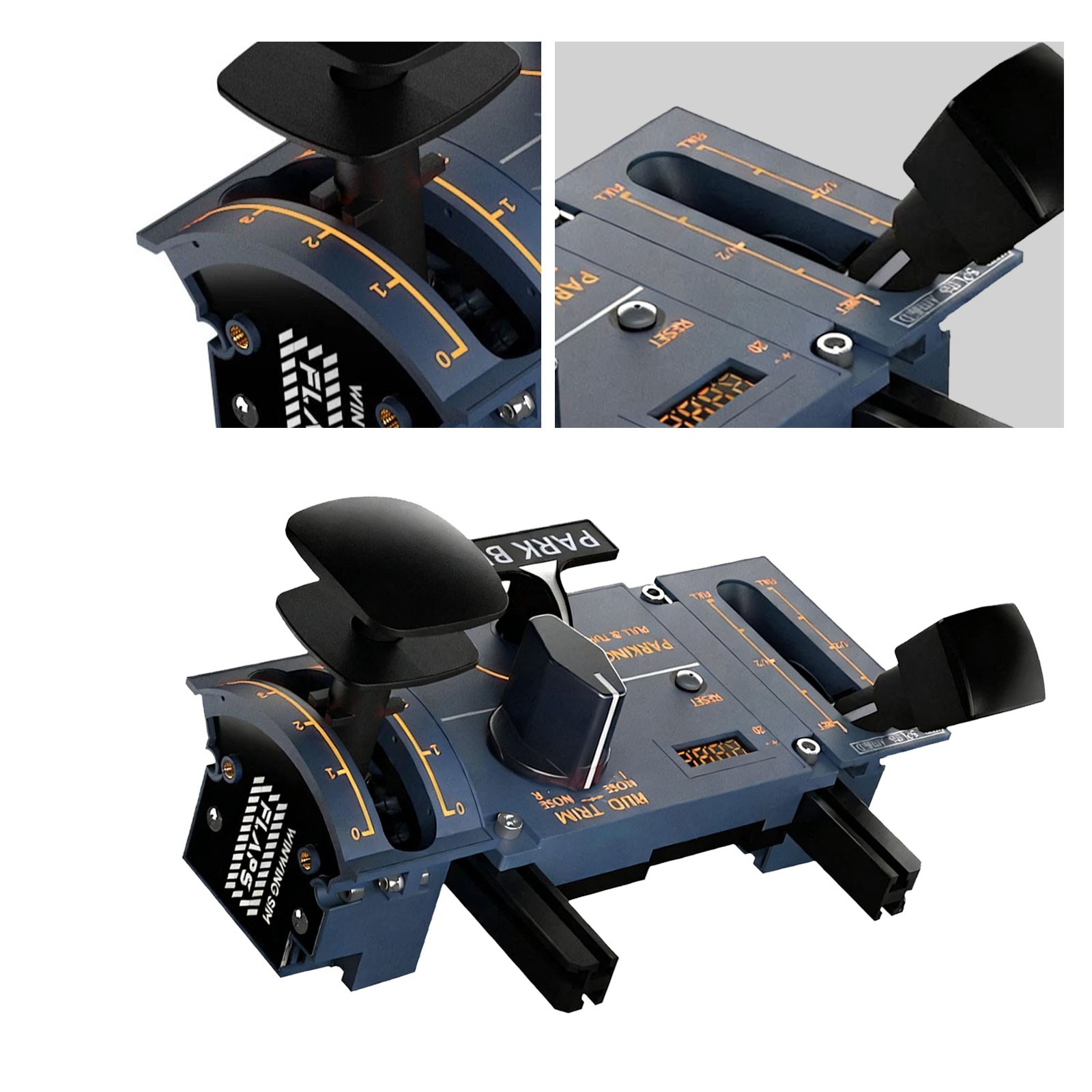 WINWING 32 PAC Metal Flight Simulation Wing Flaps and Speed Brake Unit NewX3DG