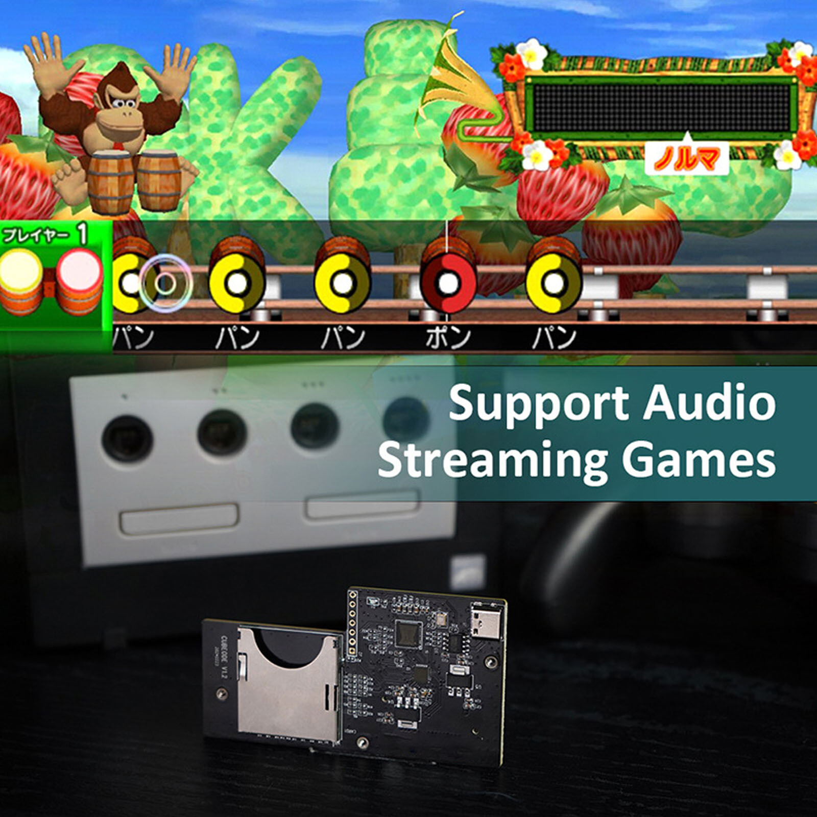 CUBEODE V1.2 Optical Drive Emulator Reusable for NGC Gamecube DOL-001/ DOL-101