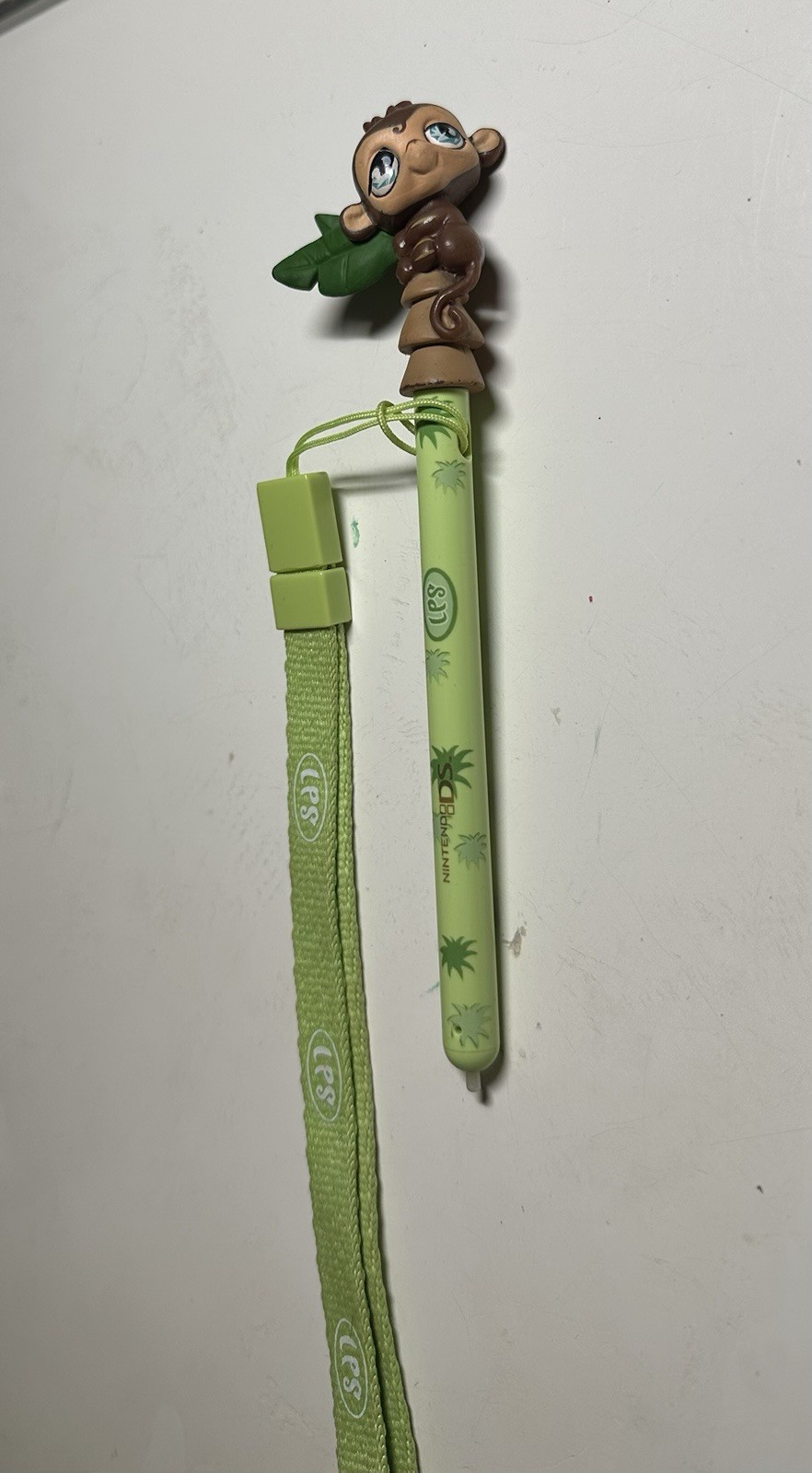 Nintendo DS Littlest Pet Shop Monkey Topper Stylus with Wrist Strap/Lanyard