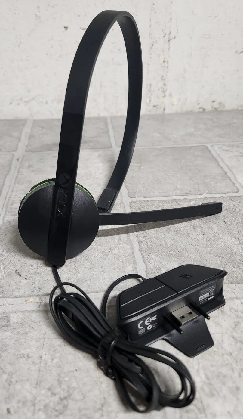 Microsoft Xbox Wired Mono Headset 1564 SEE PICTURES