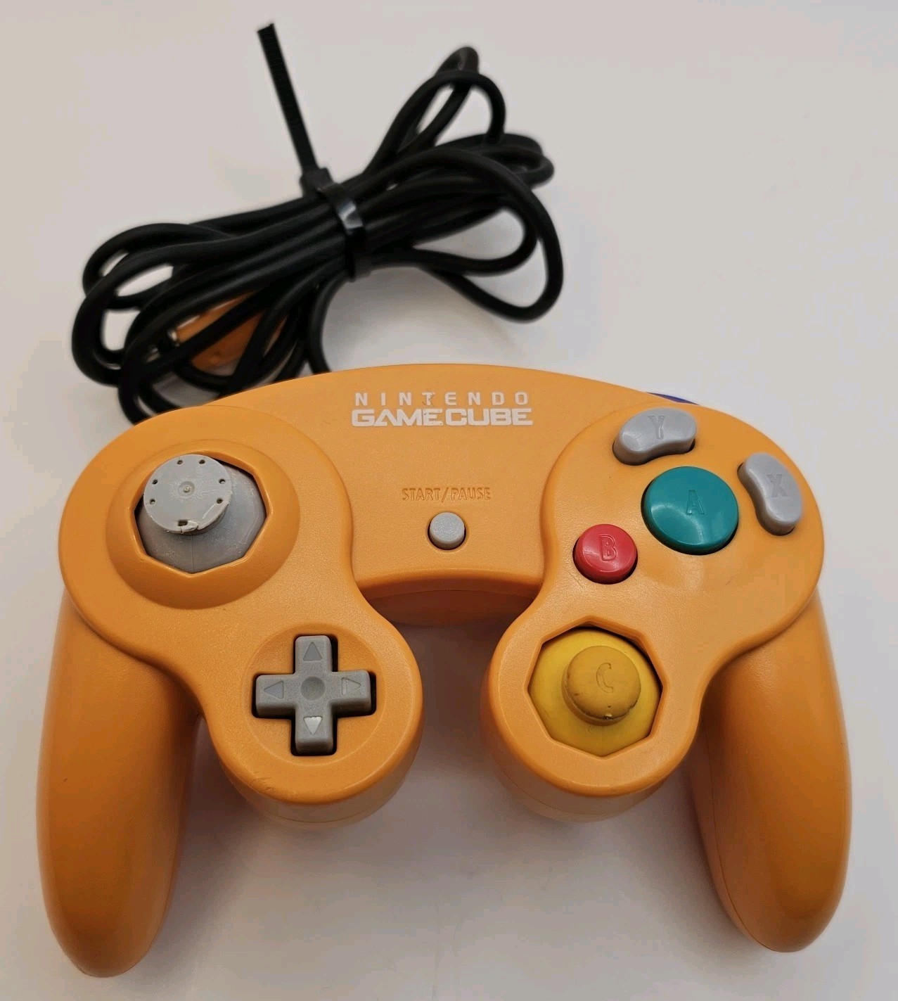 Official Nintendo GameCube Controller OEM DOL-003 Spice Orange