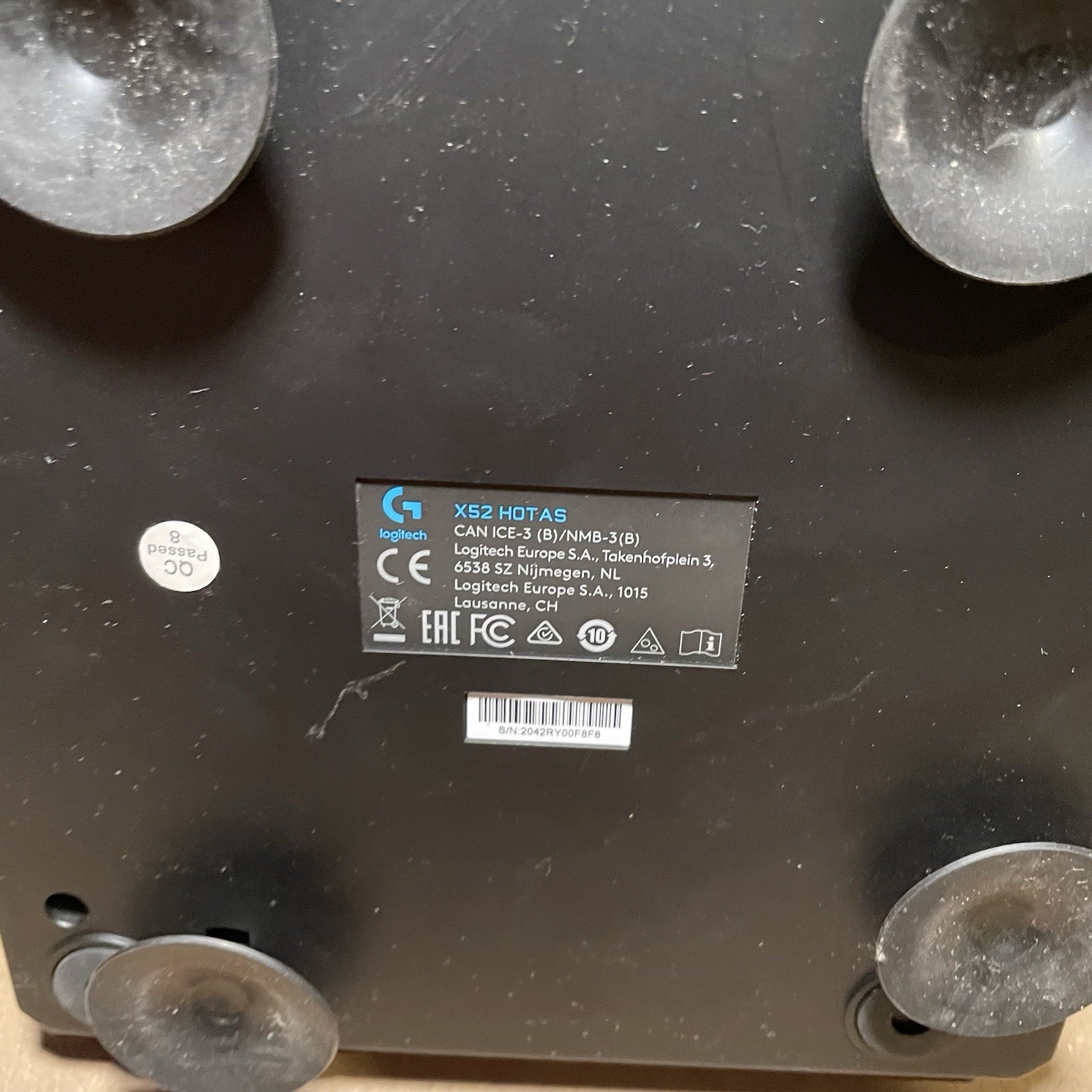 Logitech G Saitek HOTAS X52 Flight Control System Throttle and Stick – READ