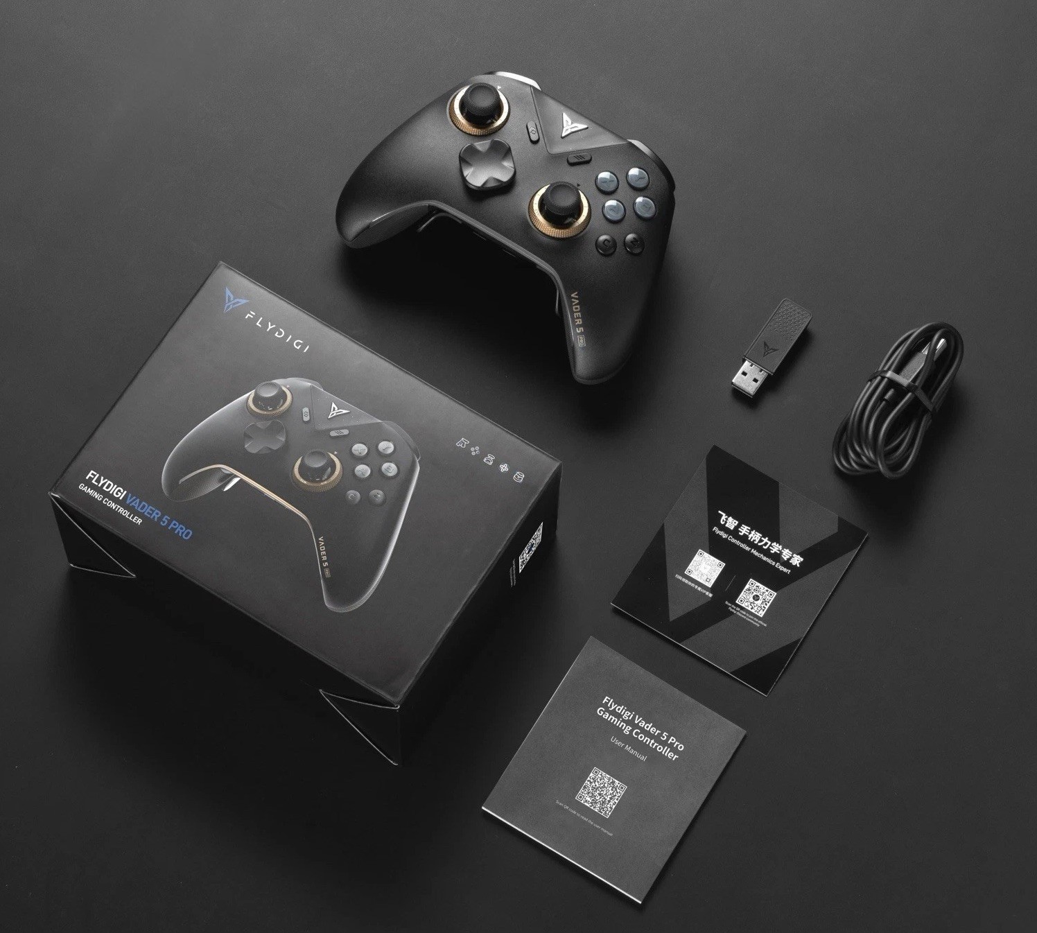 Flydigi Vader 5 Pro Wireless Gaming Controller for PC-Nintendo Switch And Mobile