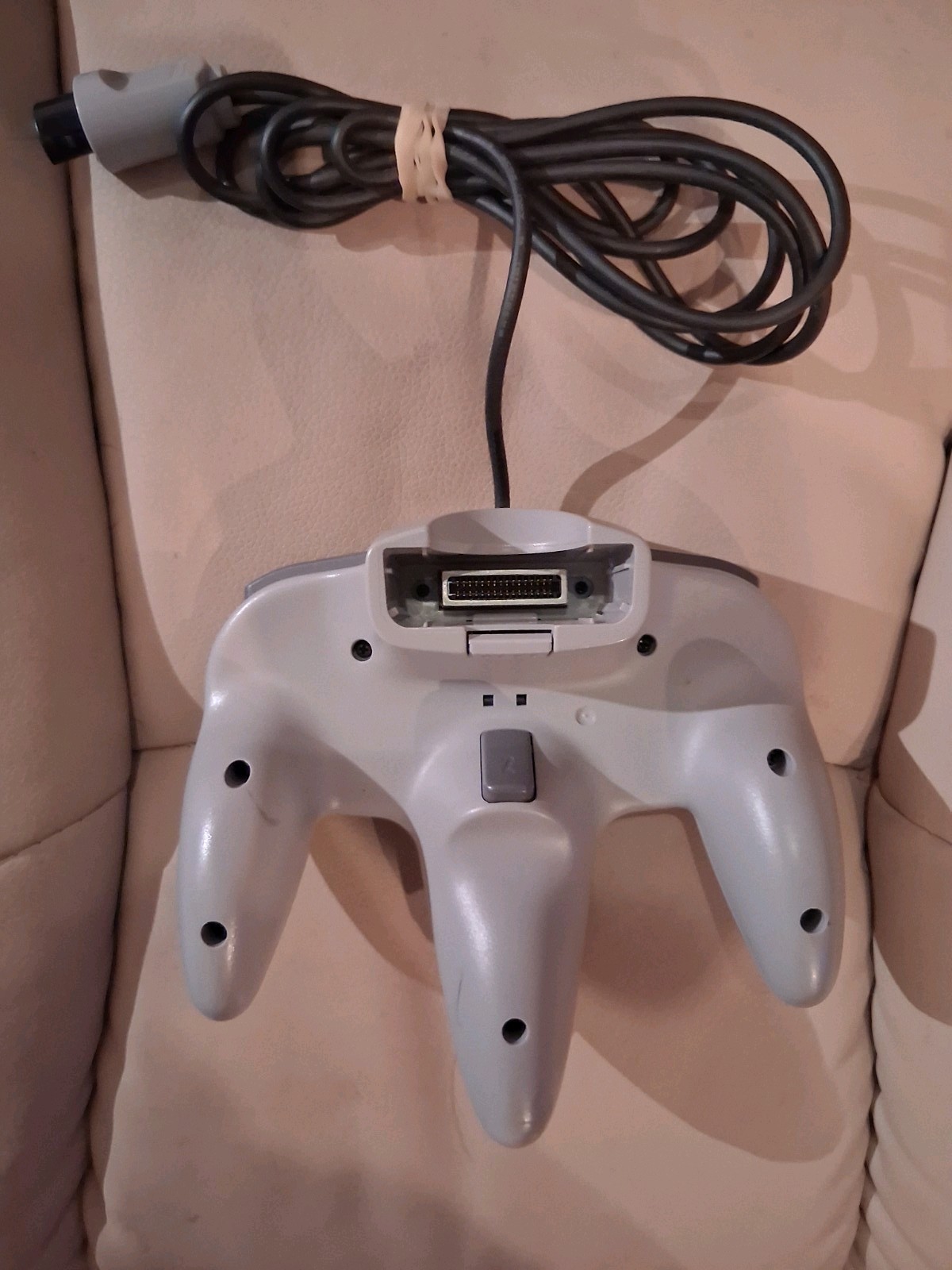 Official Nintendo 64 GRAY Controller AUTHENTIC OEM N64 NUS-005 Loose Stick