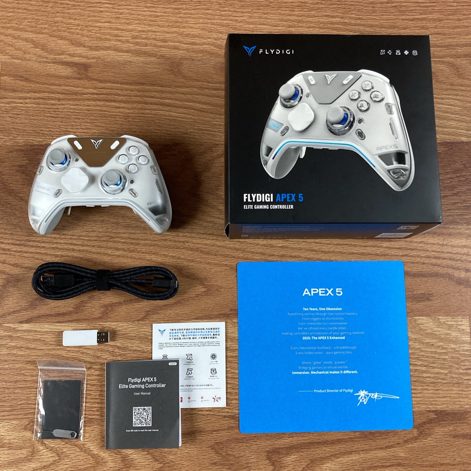 FLYDIGI Apex 5 Elite Wireless Gaming Controller PC Nintendo Switch for REPAIR
