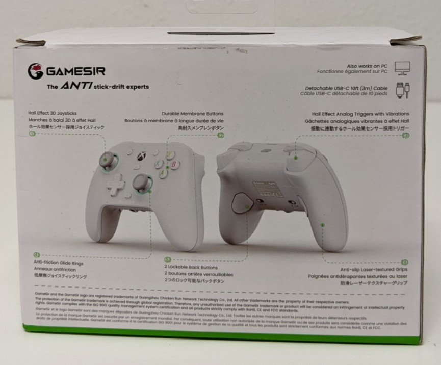 GameSir G7 SE Wired Controller for Xbox Series X|S, Xbox One & PC White