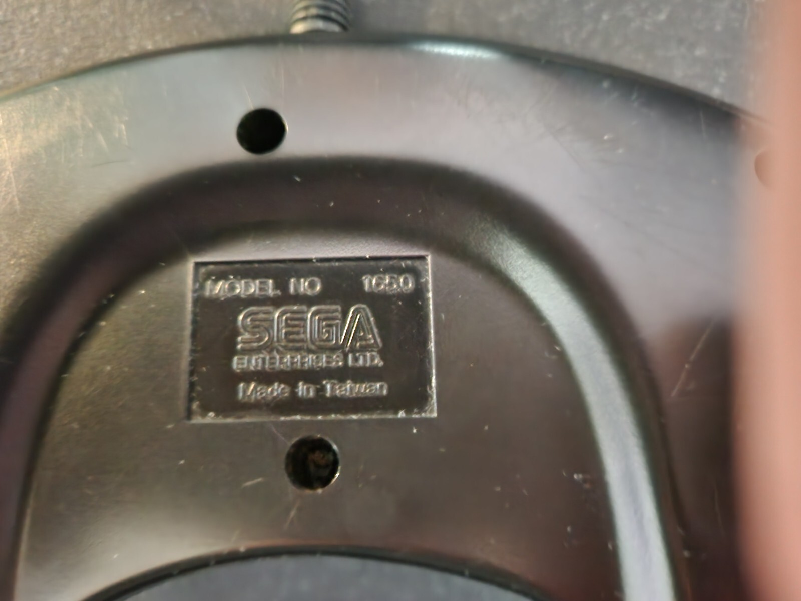 Sega Genesis Controller – Black (MK-1650 Taiwan edition)