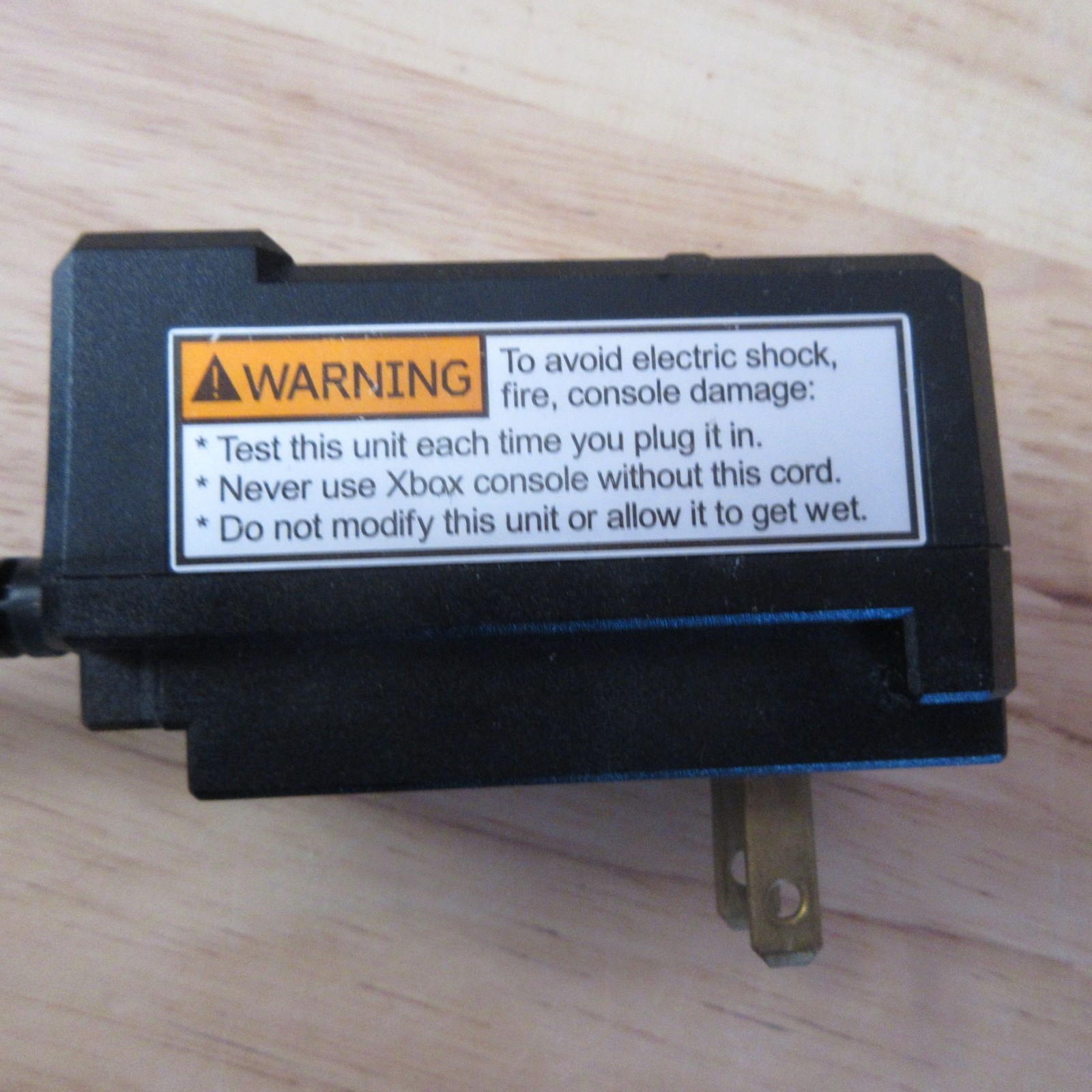 Original Microsoft OEM Xbox Protection Power Cord AC Adapter Cable X800563-100