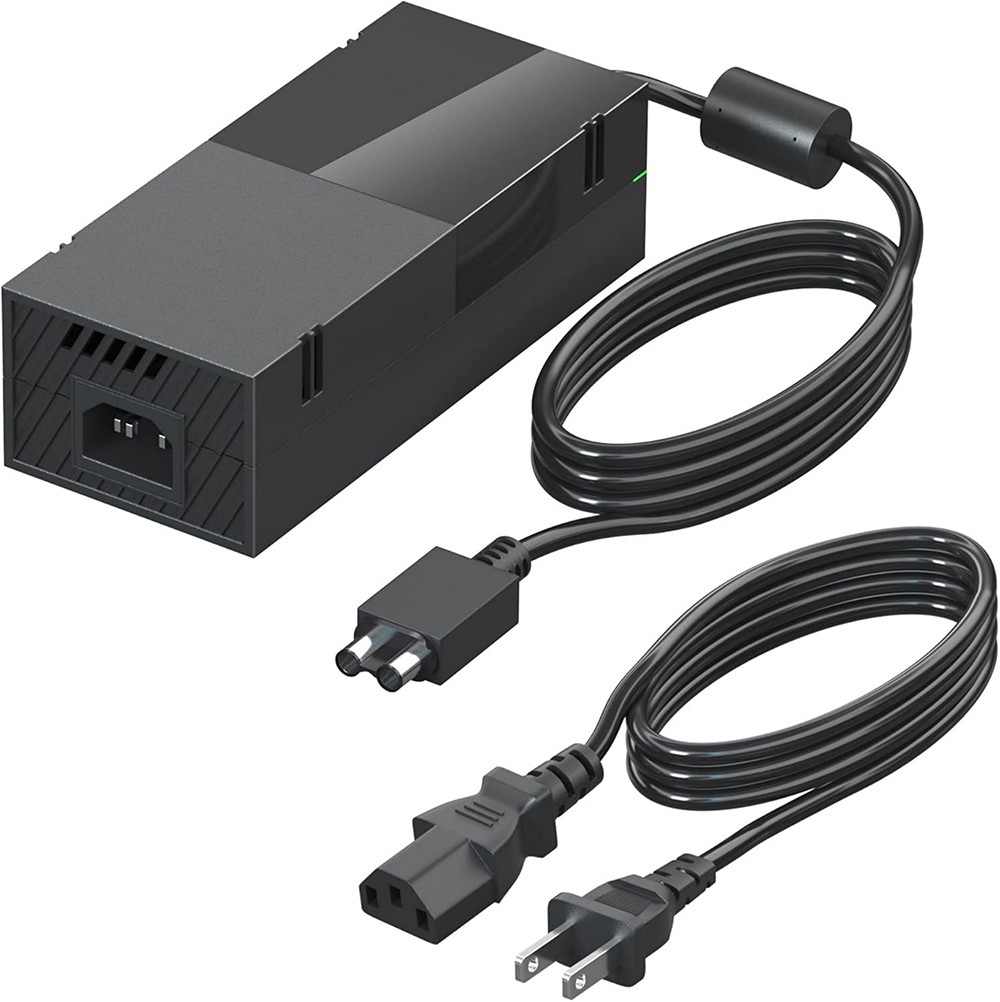 AC Power Adapter Cable Plug with Power Cord for XBOX ONE Gaming Console, New
