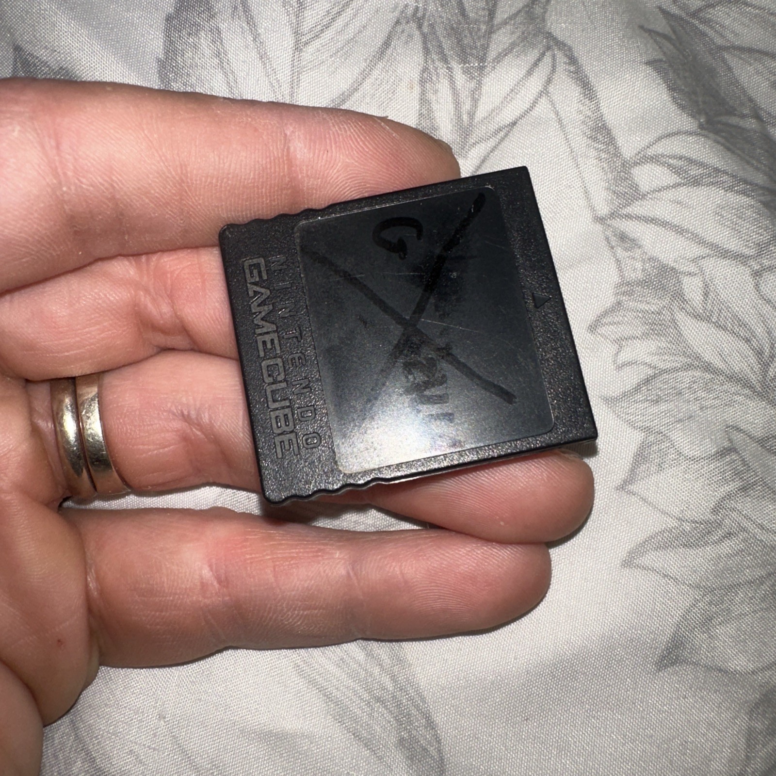 Nintendo Gamecube Memory Card 251 Japan Imported – Black