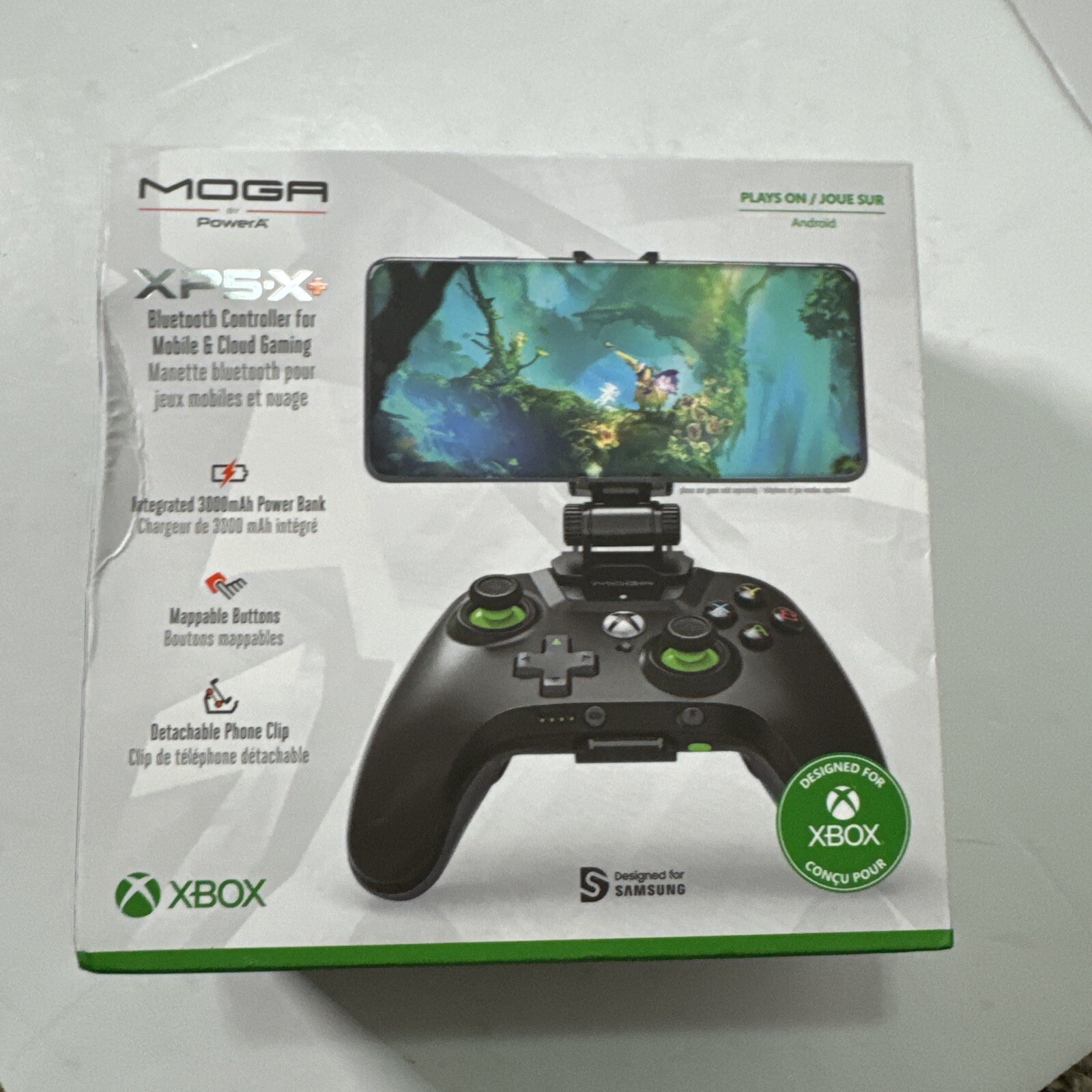 PowerA MOGA XP5-X Plus Bluetooth Controller, Mobile & Cloud Gaming Open Box